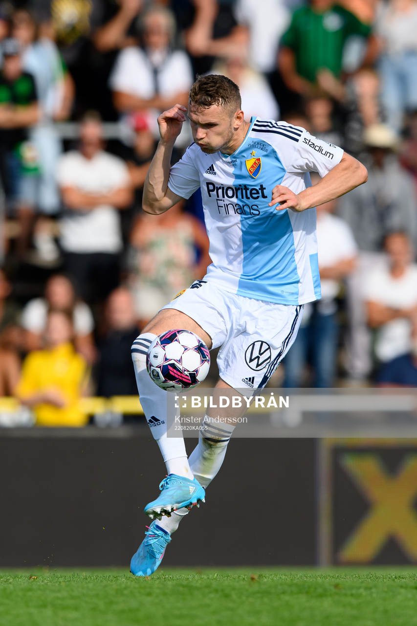 Djurgårdens Piotr Johansson
