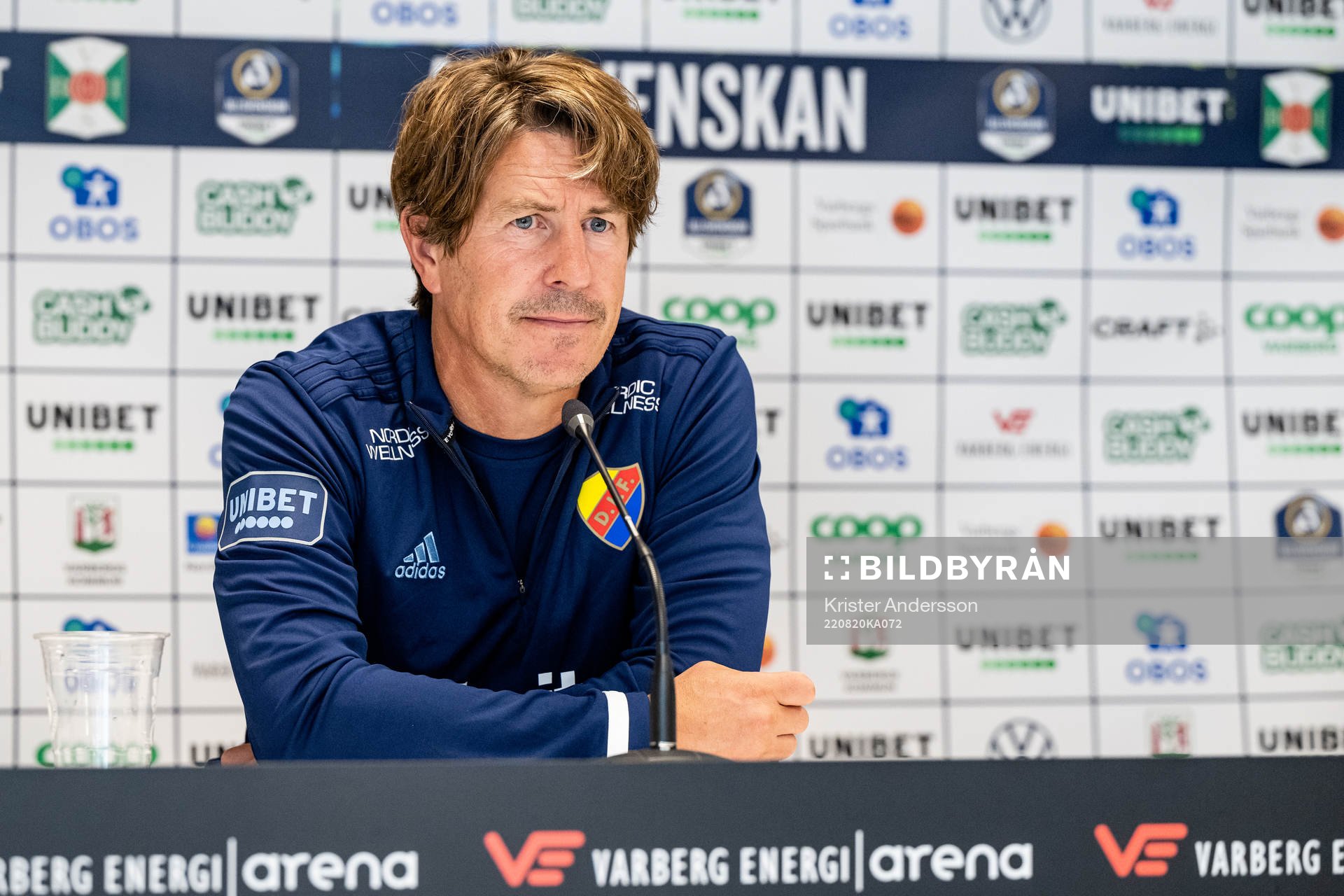 Djurgårdens tränare Thomas Lagerlöf