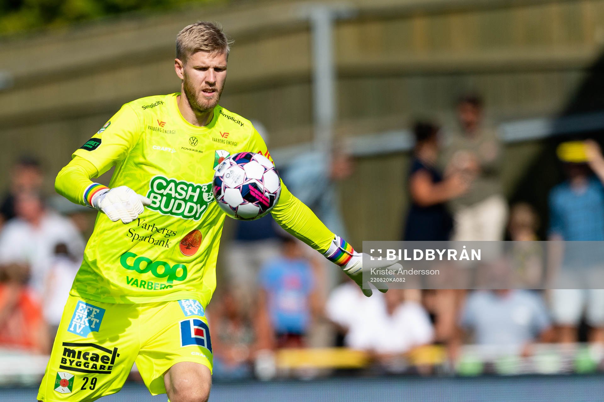 Varbergs målvakt Fredrik Andersson