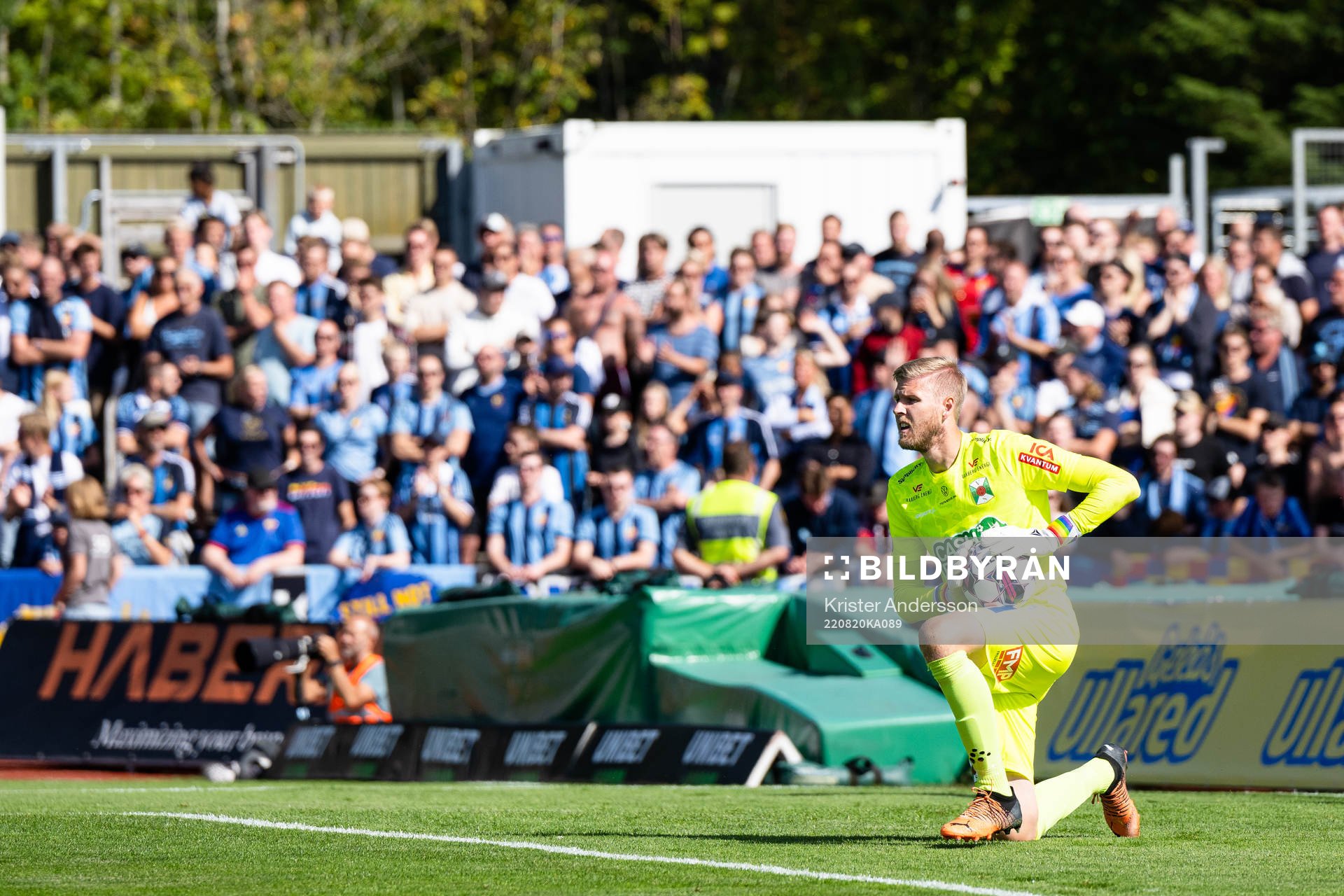 Varbergs målvakt Fredrik Andersson