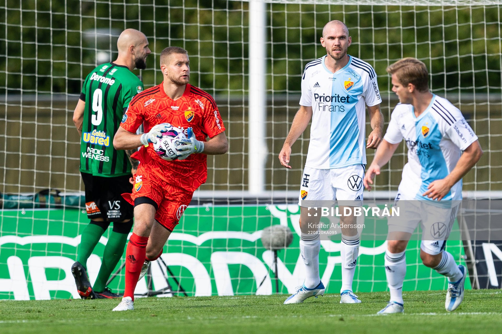 Djurgårdens målvakt Alexandr Vasiutin