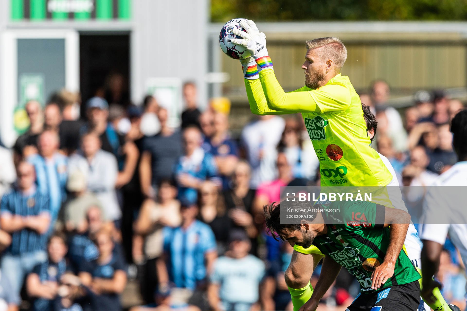 Varbergs målvakt Fredrik Andersson