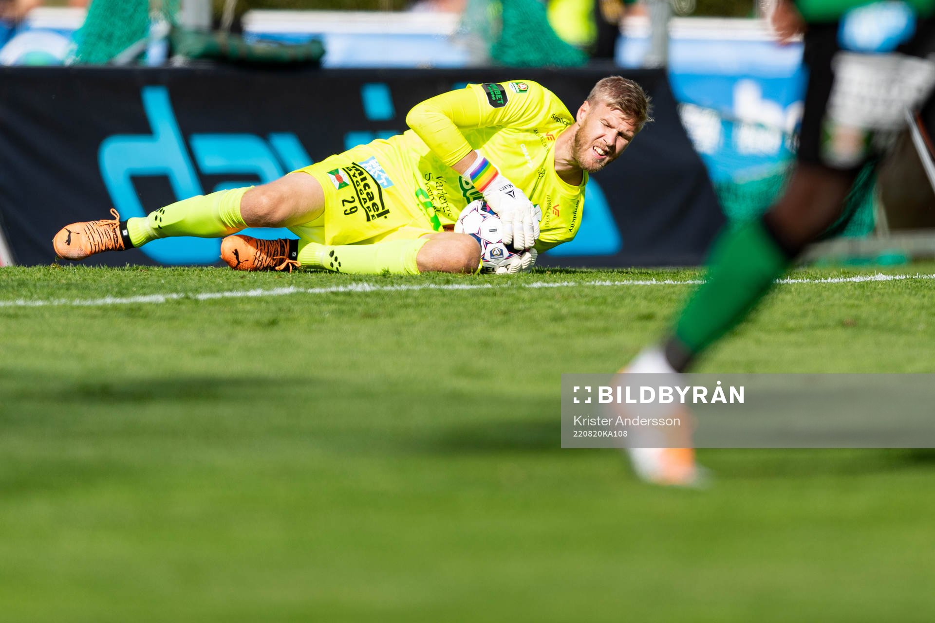 Varbergs målvakt Fredrik Andersson