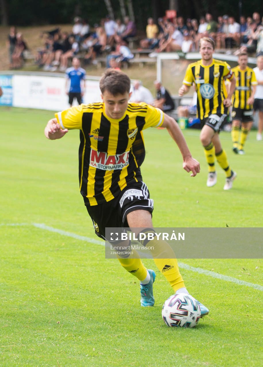 IFK Hässleholms Armin Culum i matchen i div. 2 mellan