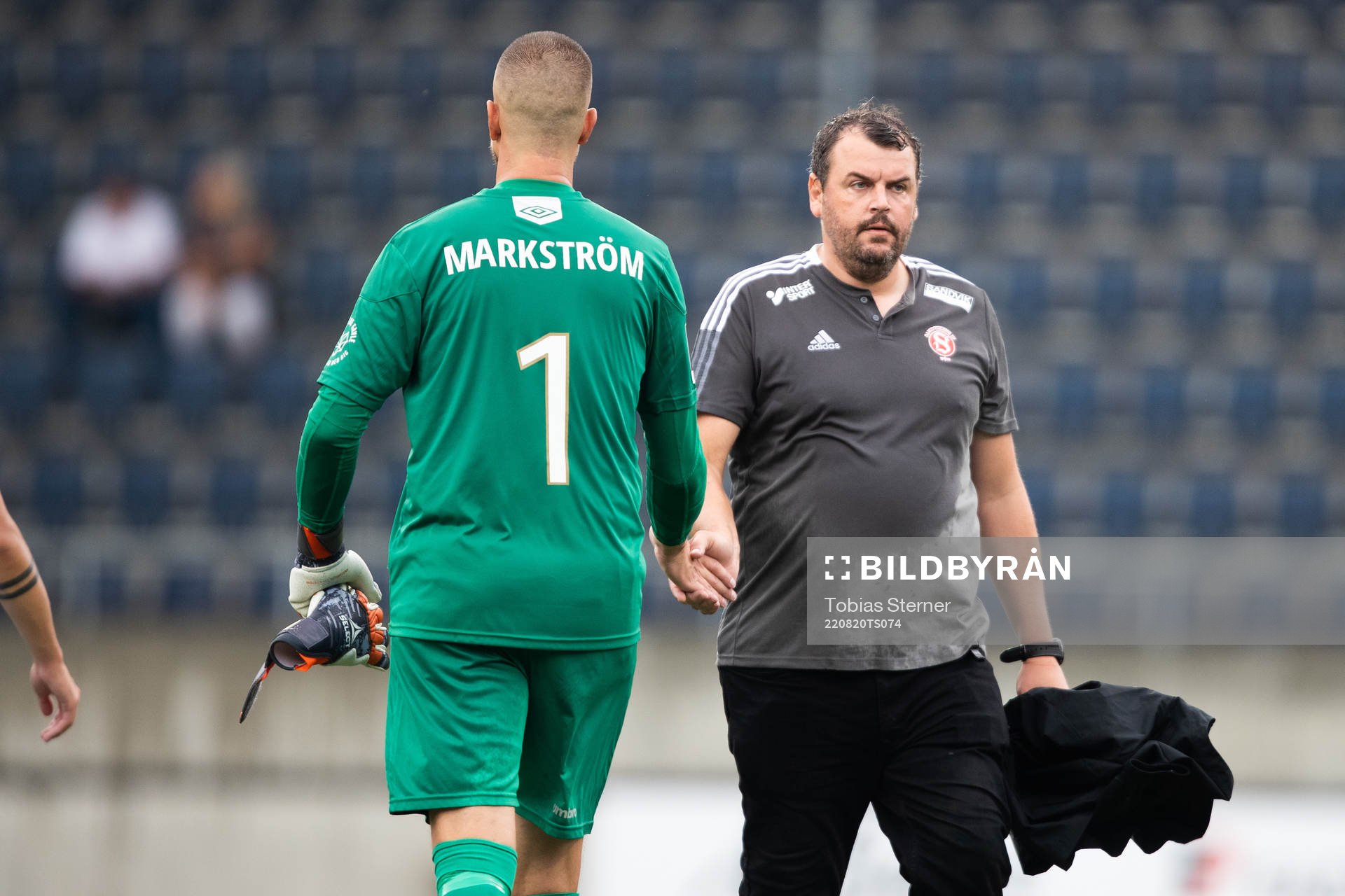 Sandvikens tränare Thomas Gabrielsson