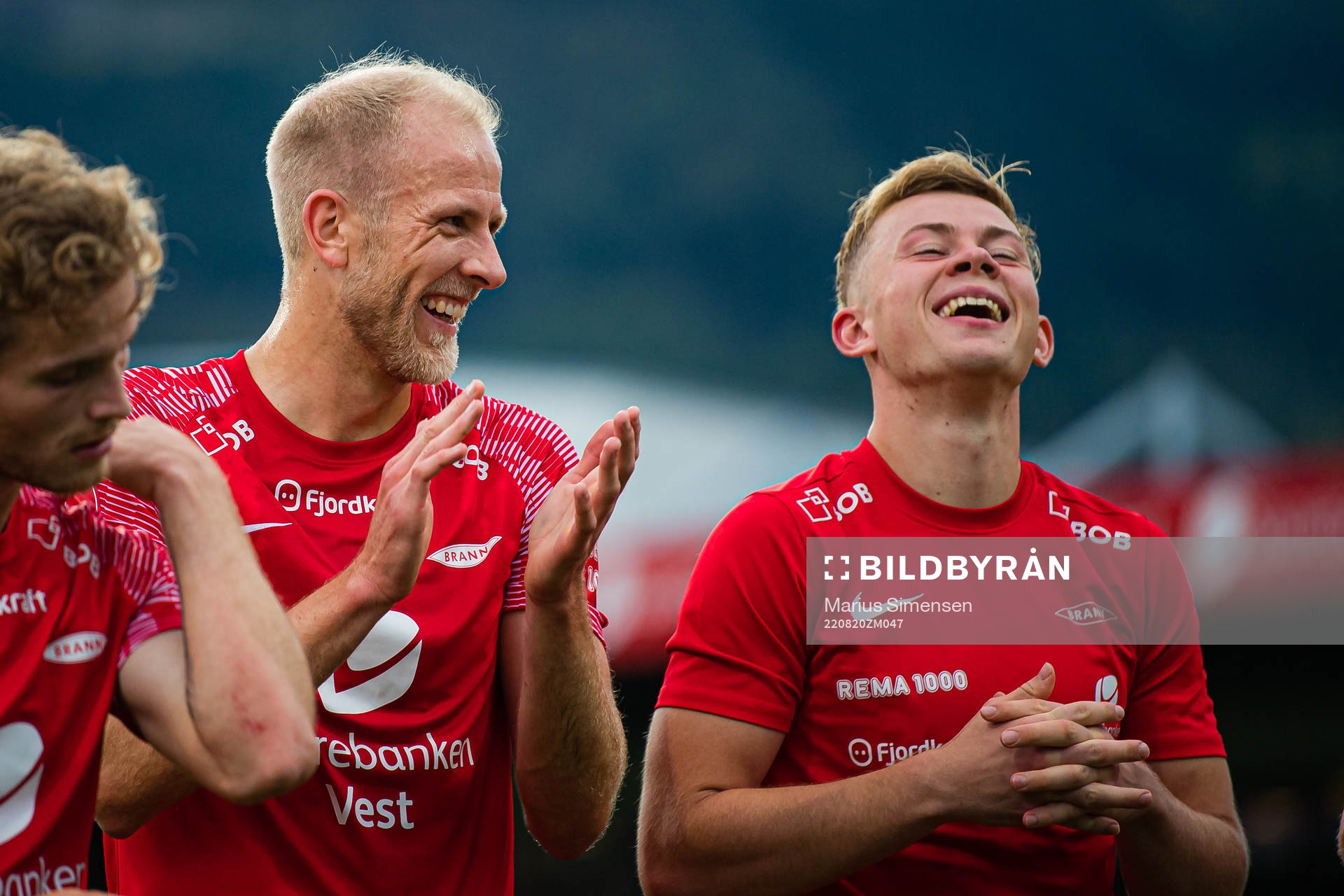Vegard Leikvoll Moberg and Aune Selland Heggebø of Brann