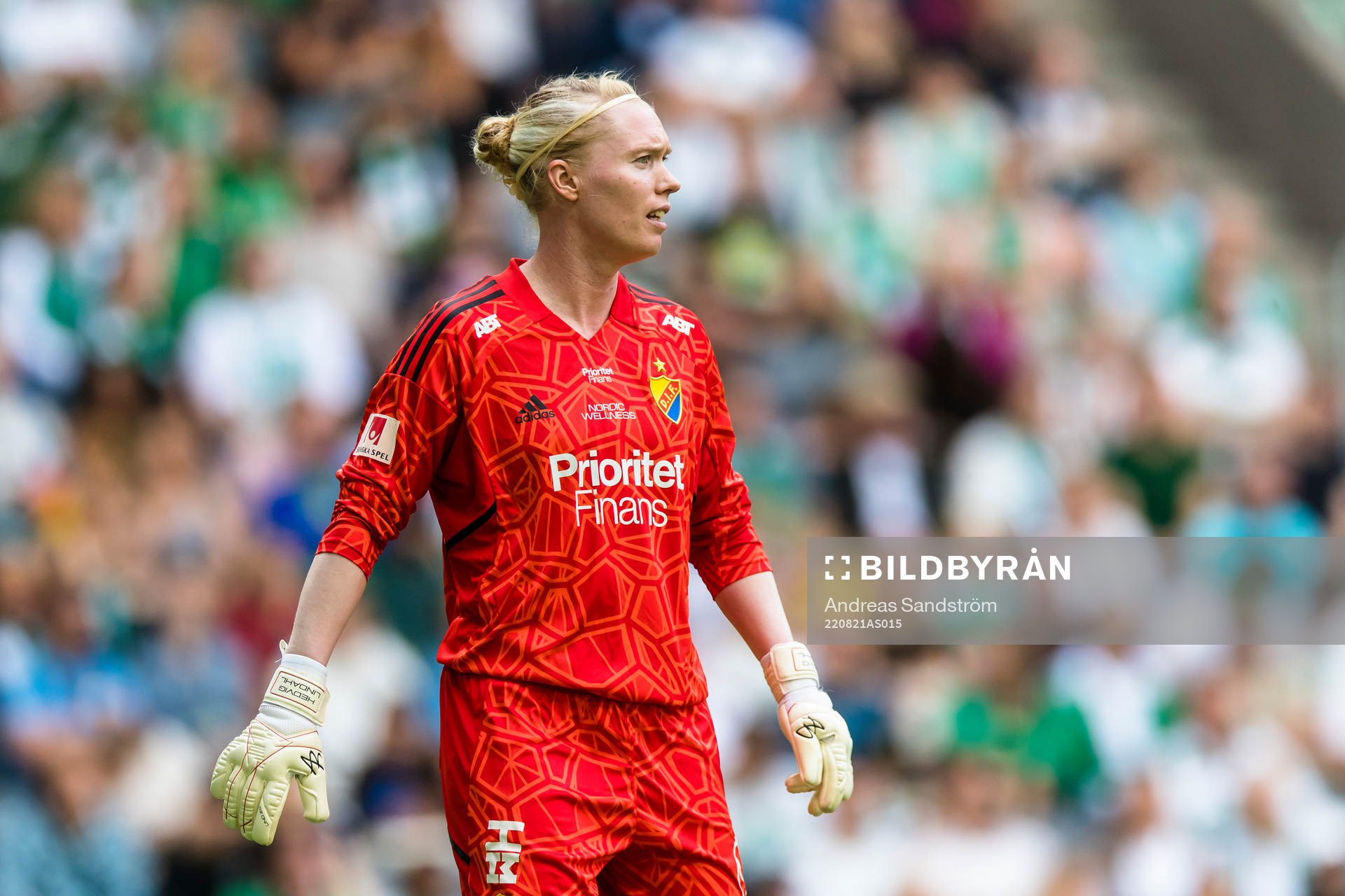 Djurgårdens målvakt Hedvig Lindahl