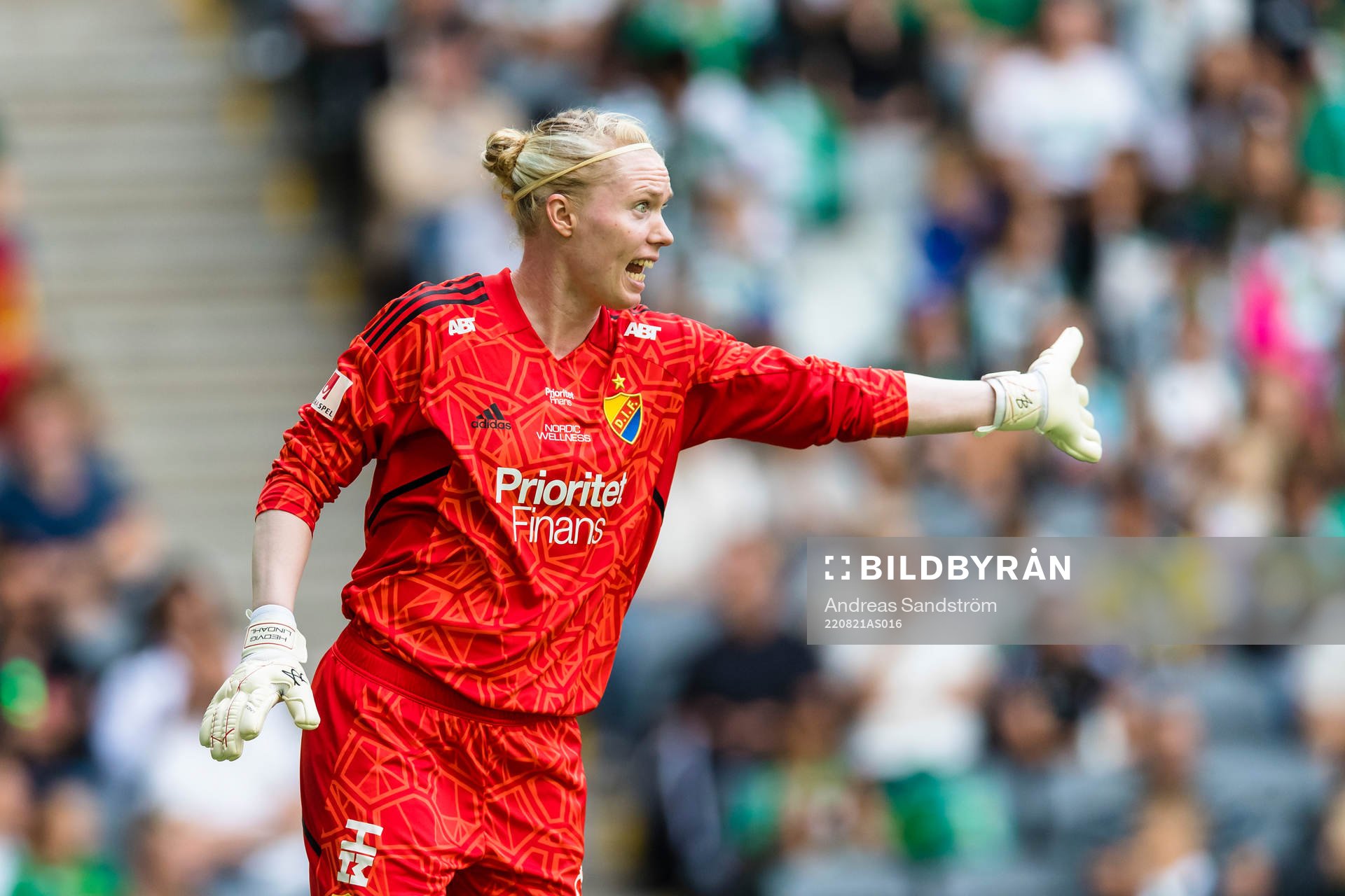 Djurgårdens målvakt Hedvig Lindahl