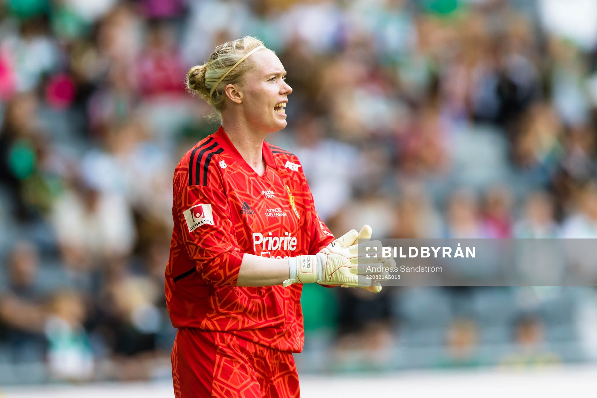 Djurgårdens målvakt Hedvig Lindahl