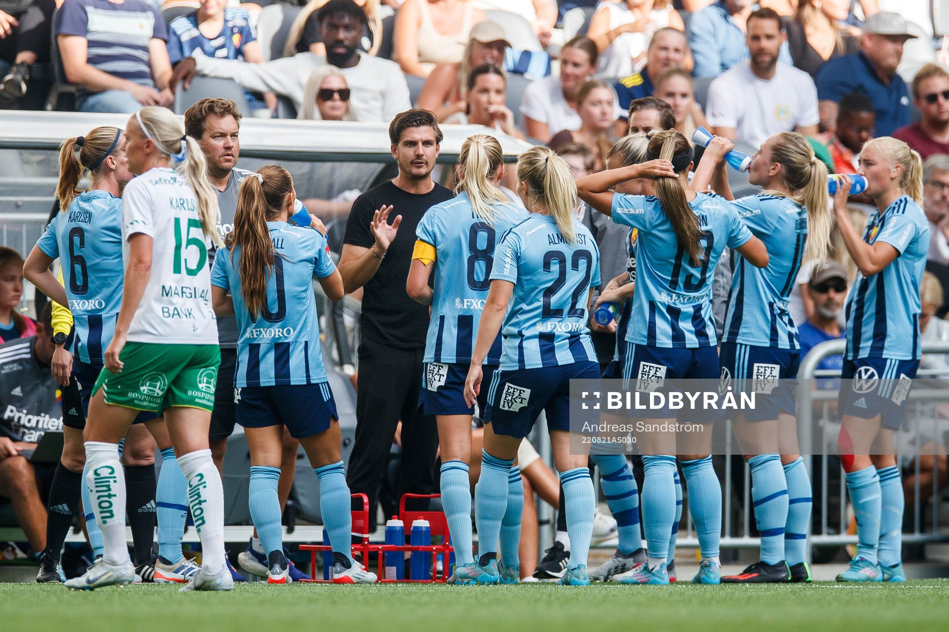Djurgårdens tränare Marcus Pålsson