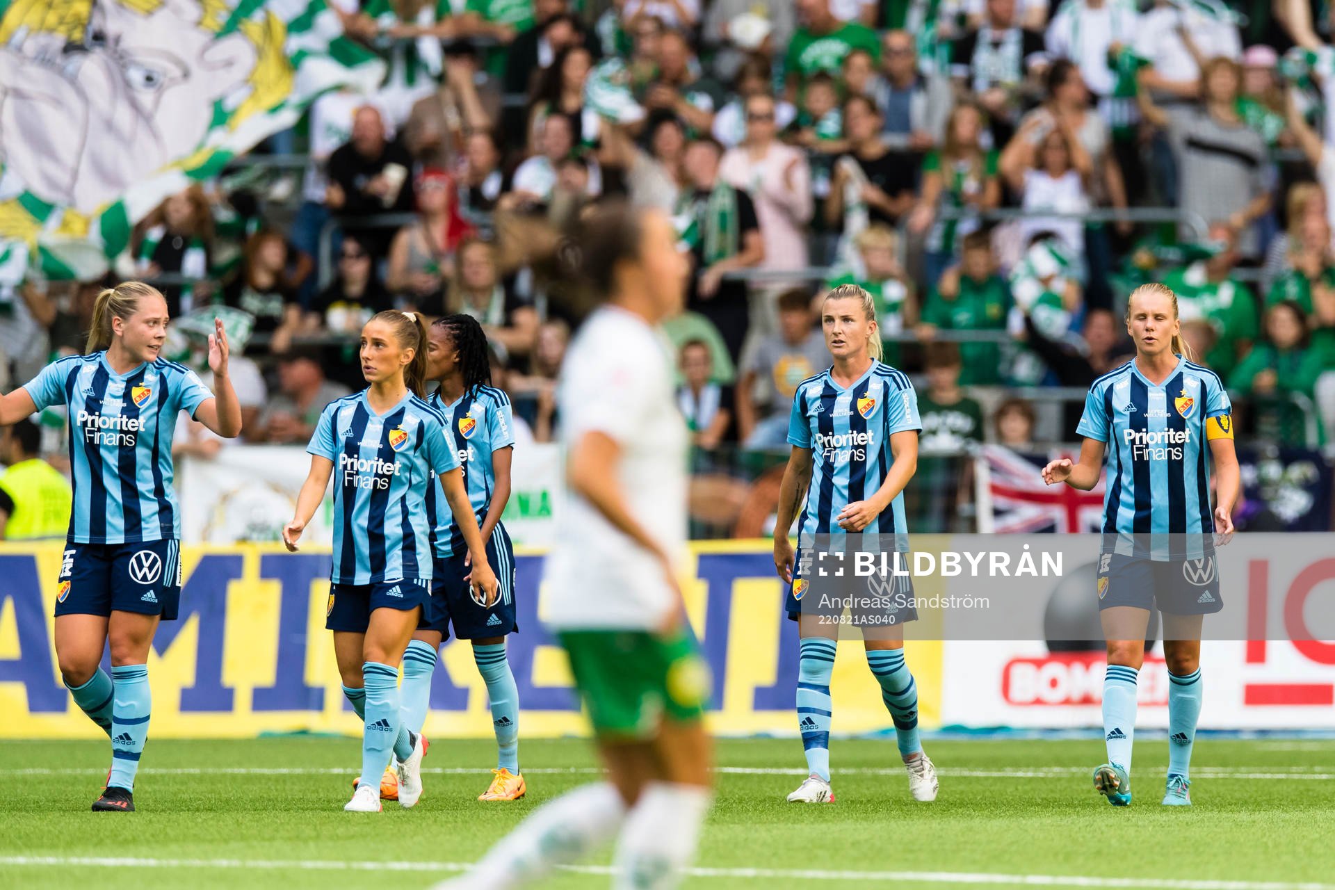 Djurgårdens spelare deppar