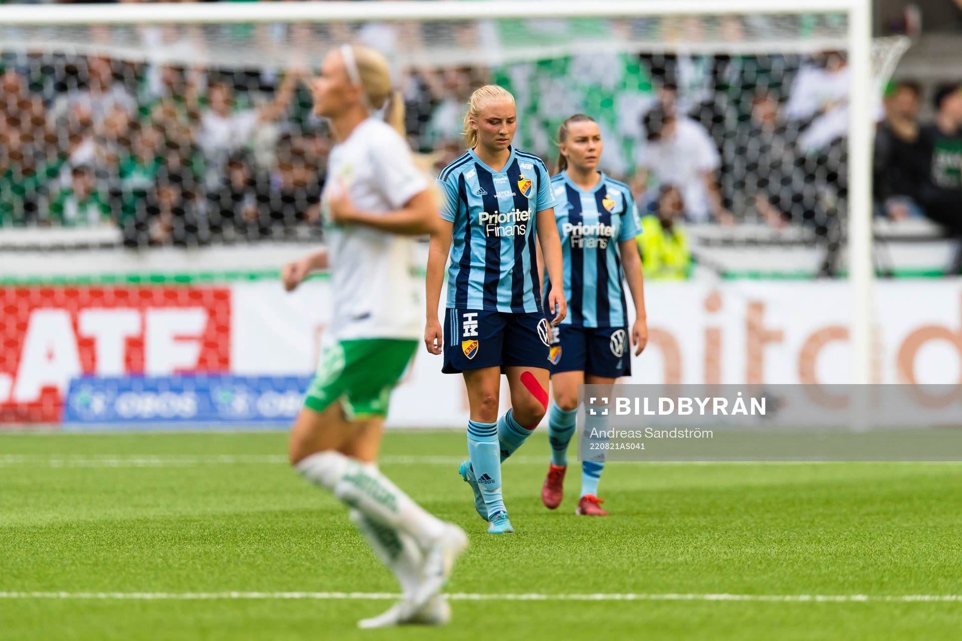 Djurgårdens Sara Olai deppar