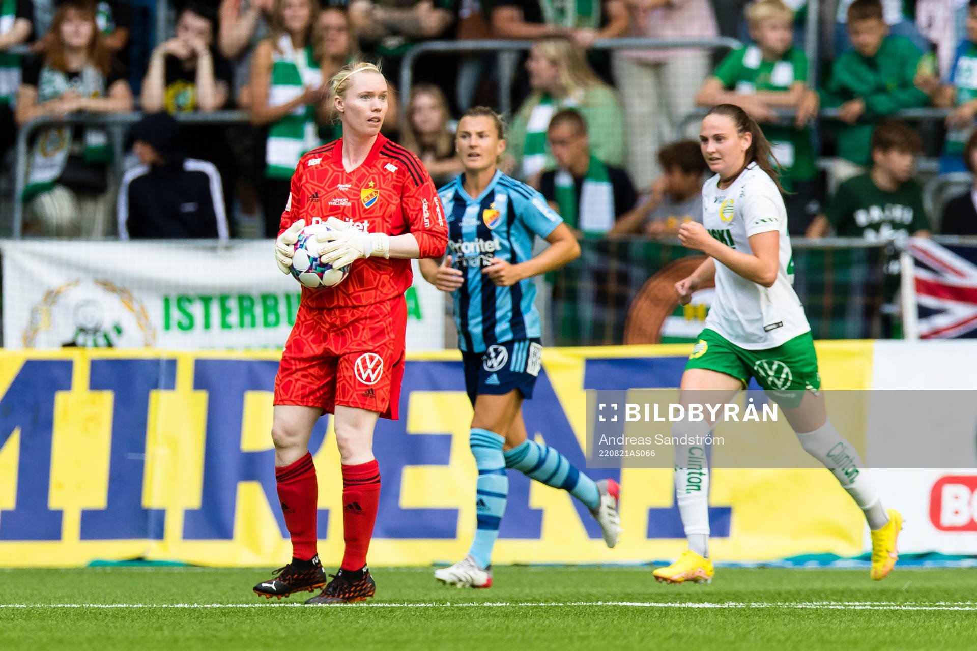 Djurgårdens målvakt Hedvig Lindahl