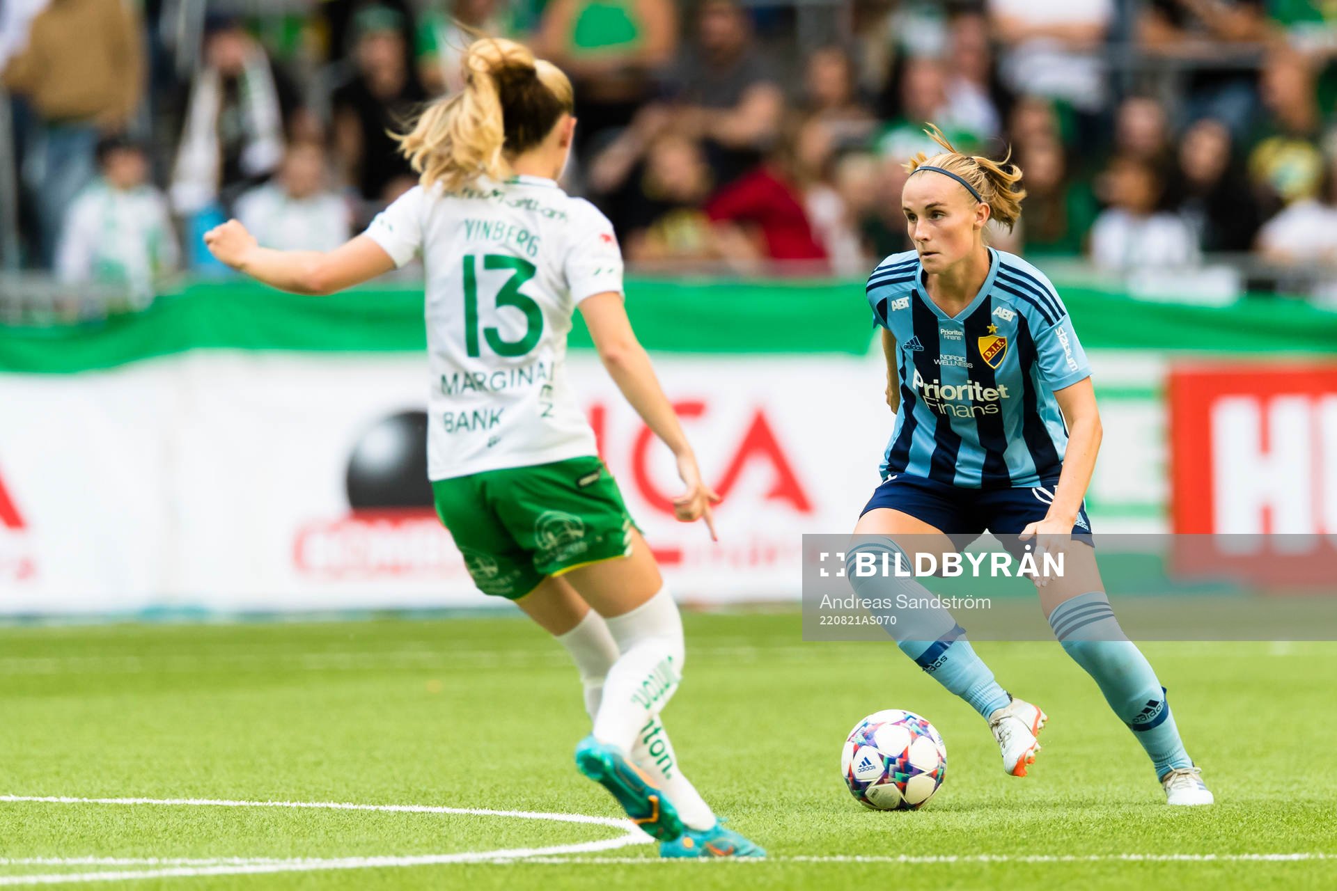 Djurgårdens Kamilla Lilhammer Karlsen