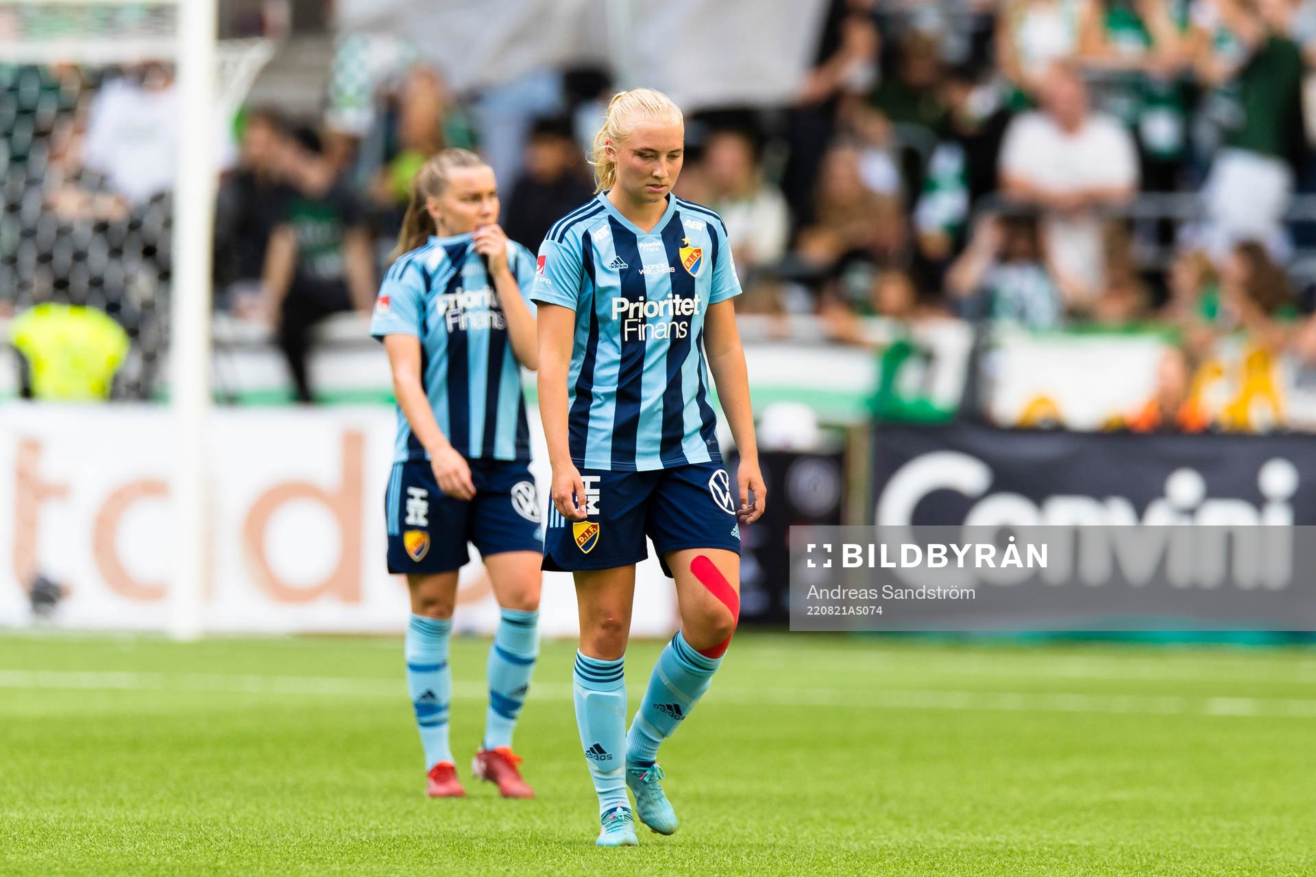 Djurgårdens StinaLisa Johansson deppar