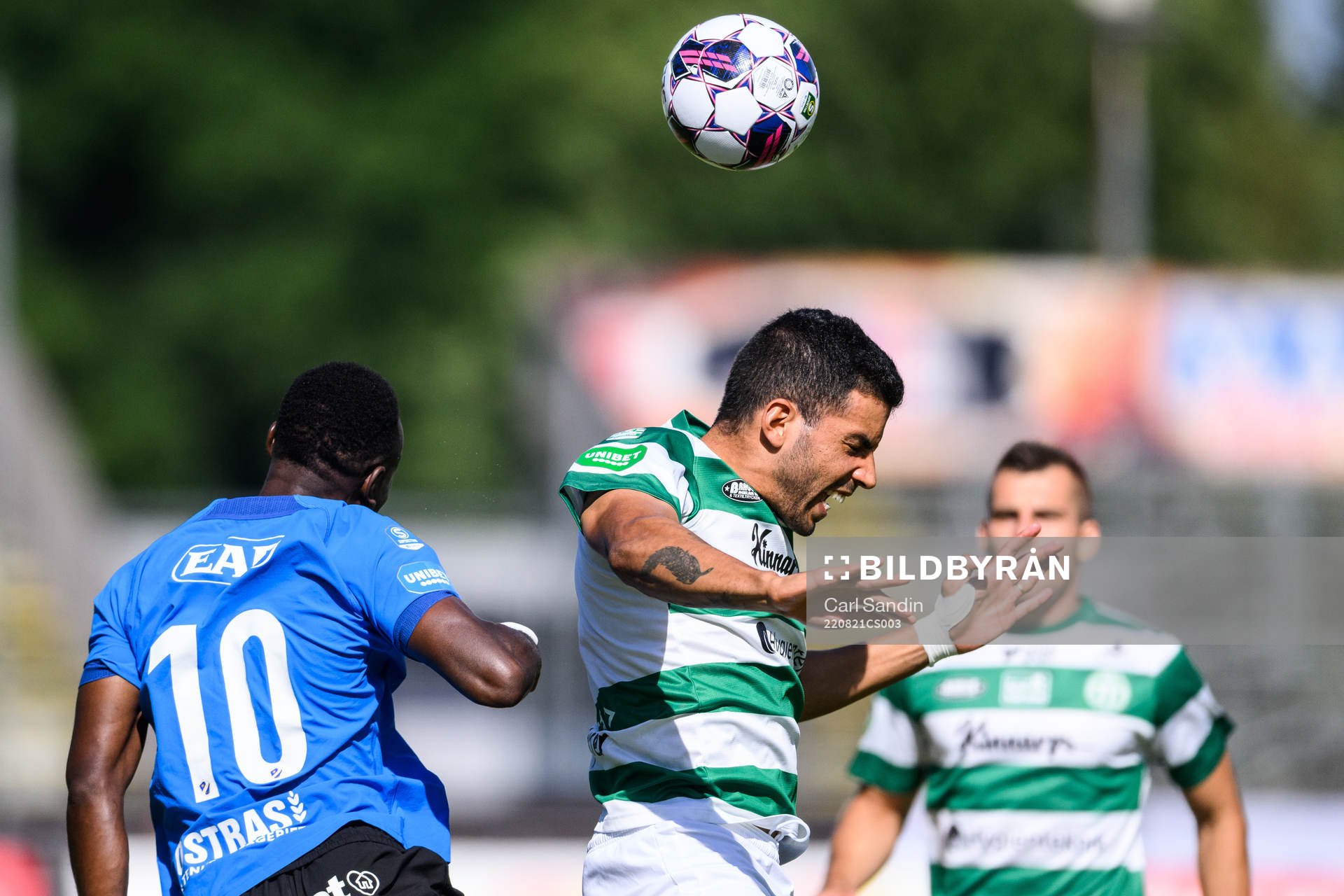 Halmstads Sadat Karim och Västerås SKs Pedro Ribeiro