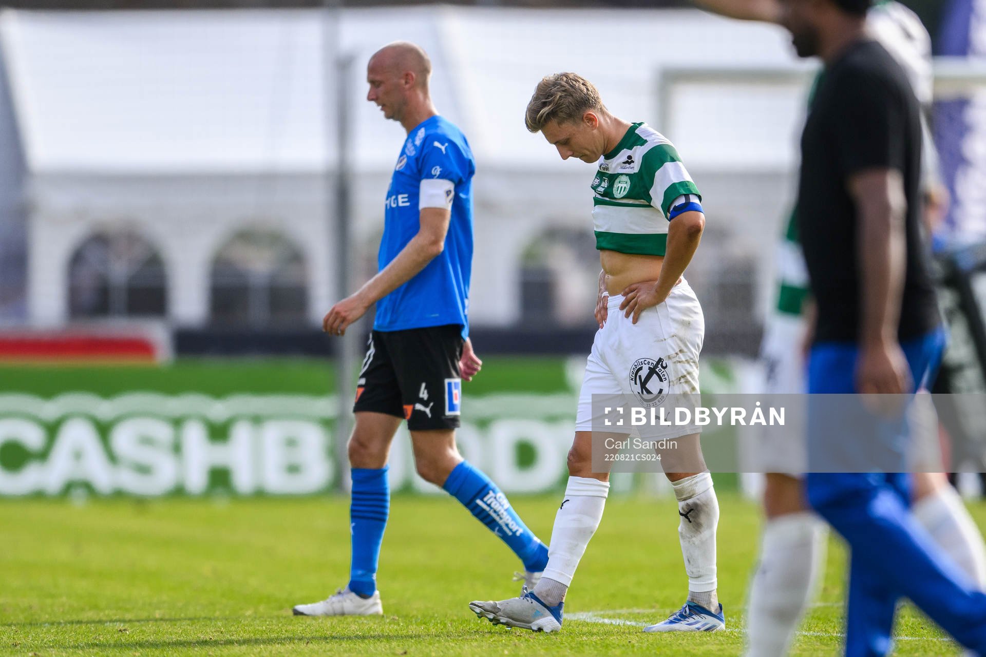 Halmstads Andreas Johansson och Västerås SKs Simon Gefvert