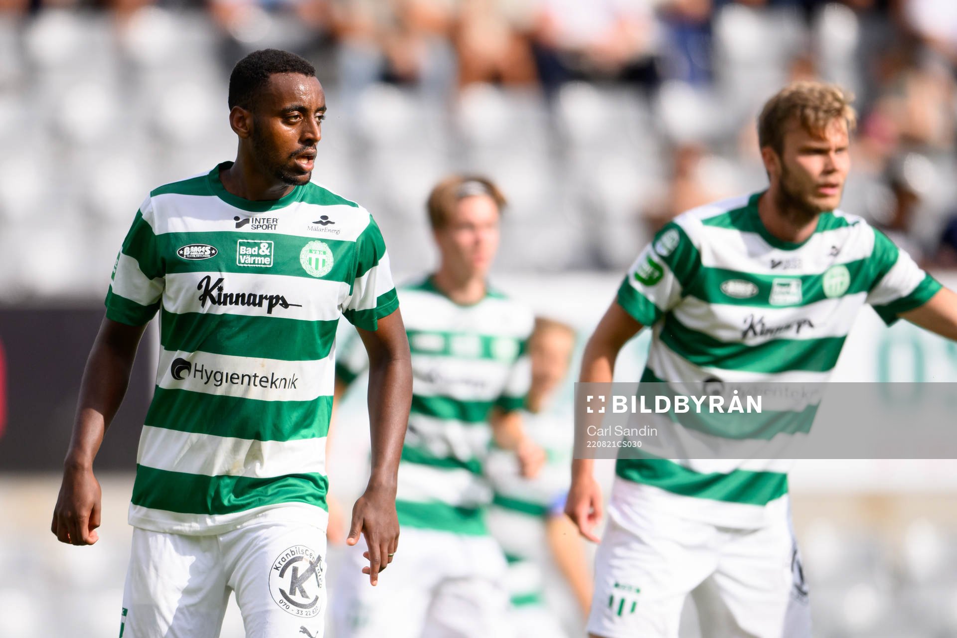 Västerås SKs Theodore Rask och Marcus Degerlund