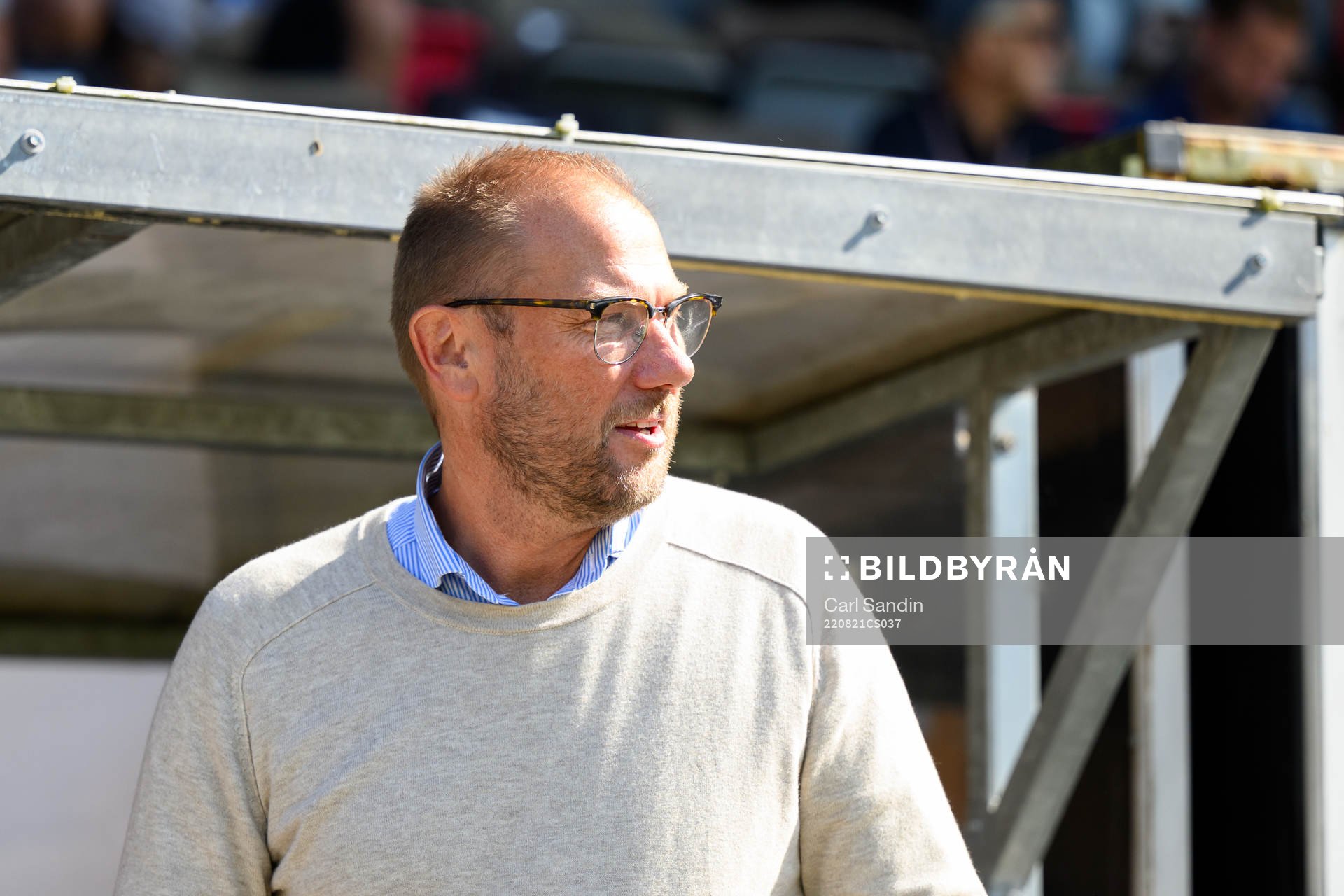 Halmstads tränare Magnus Haglund