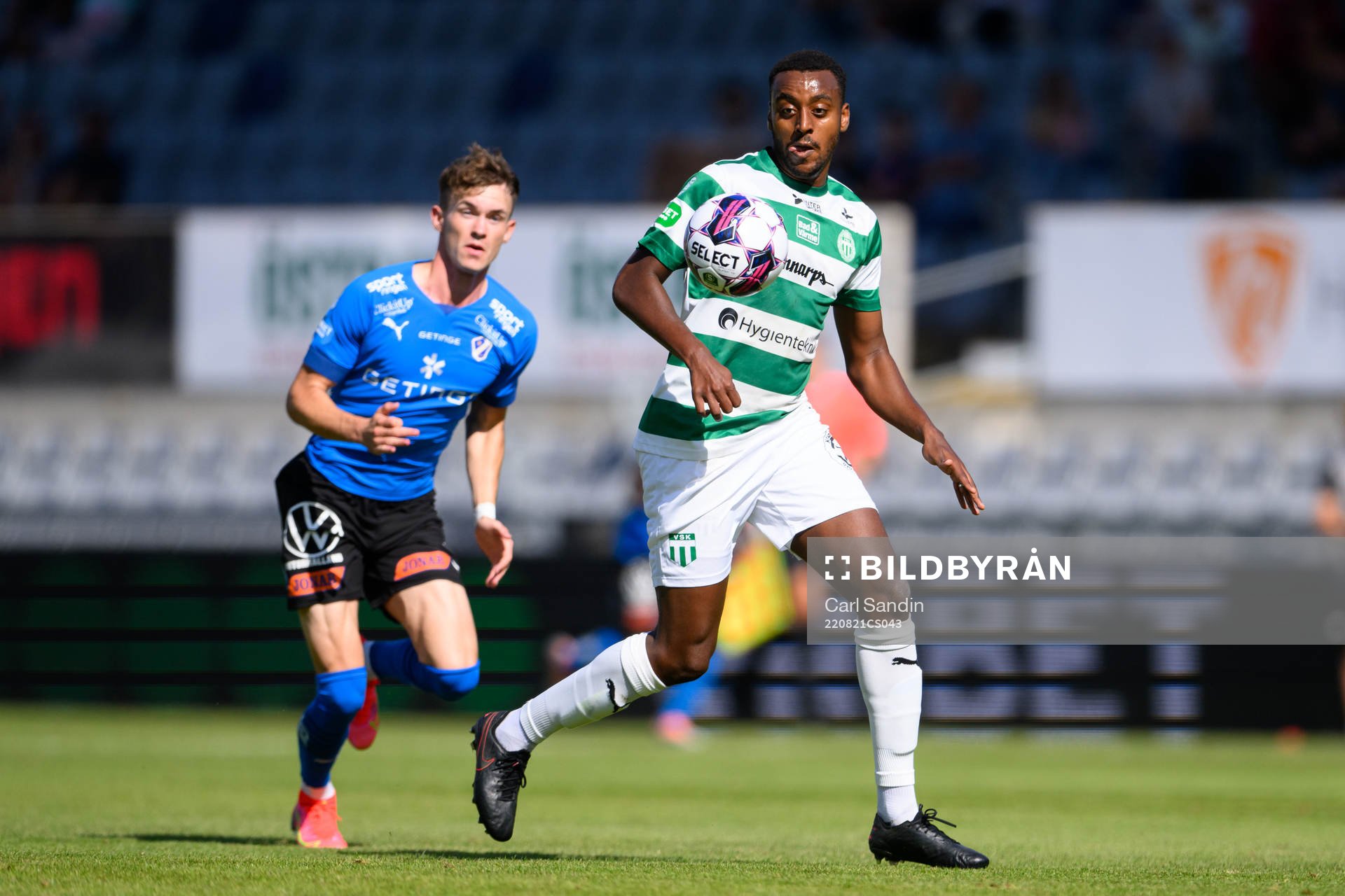 Halmstads Alexander Johansson och Västerås SKs Theodore