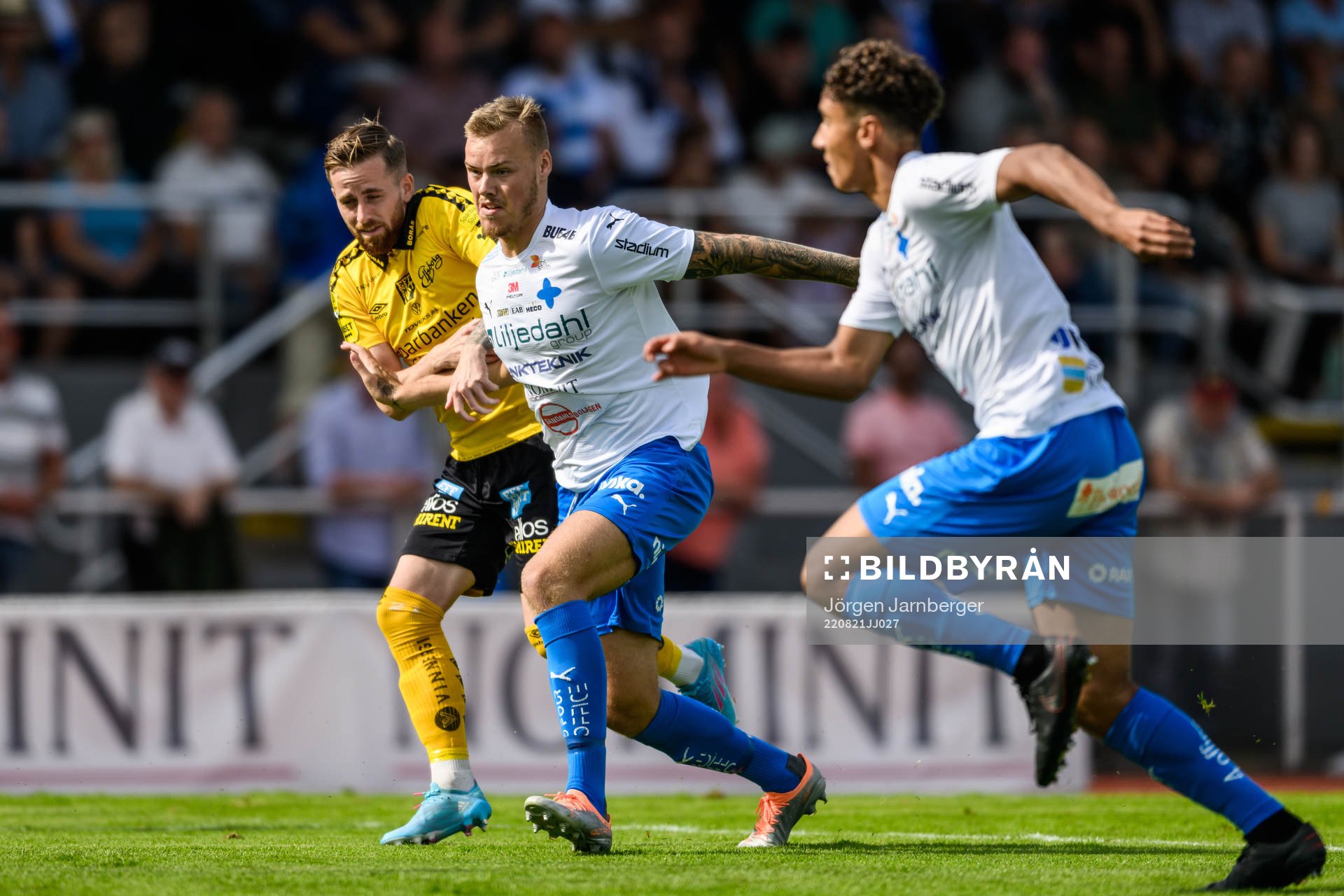 Värnamos Victor Eriksson och Elfsborgs Rasmus Alm