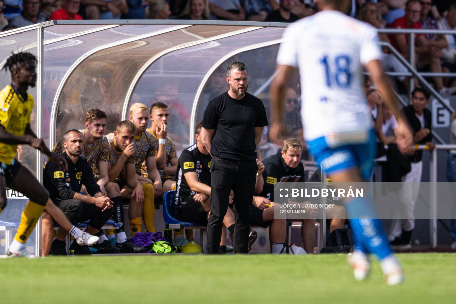 Elfsborgs manager Jimmy Thelin
