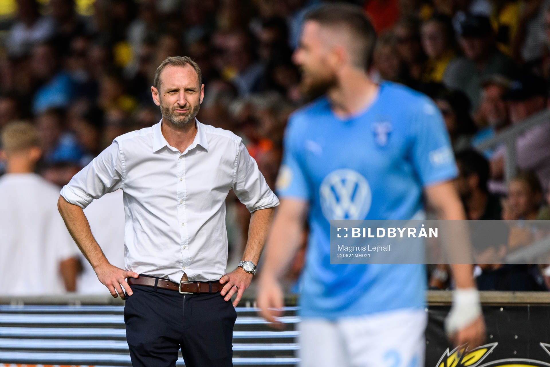 Malmö FFs tränare  Andreas Georgson