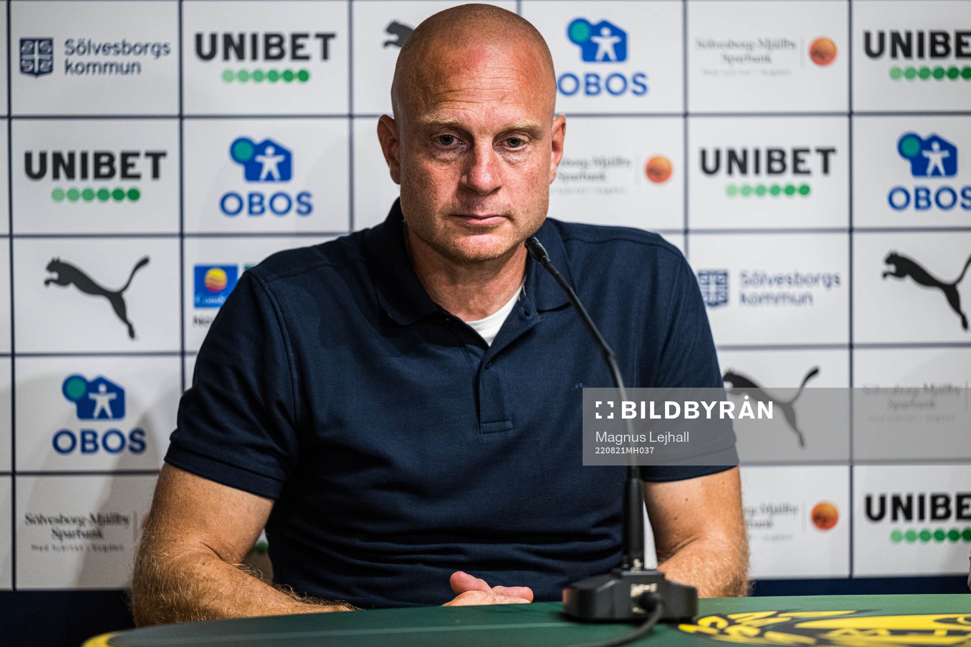 Mjällbys tränare Andreas Brännström