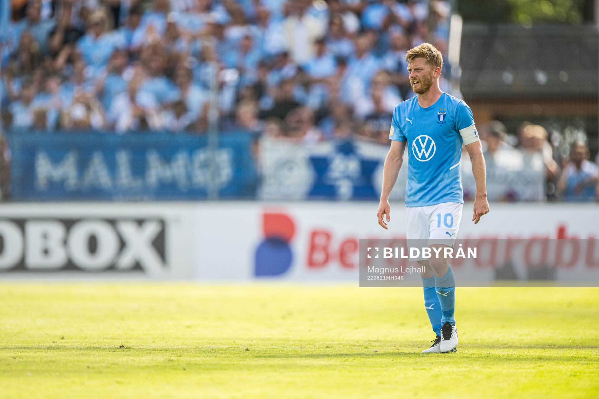 Malmö FFs Anders Christiansen deppar