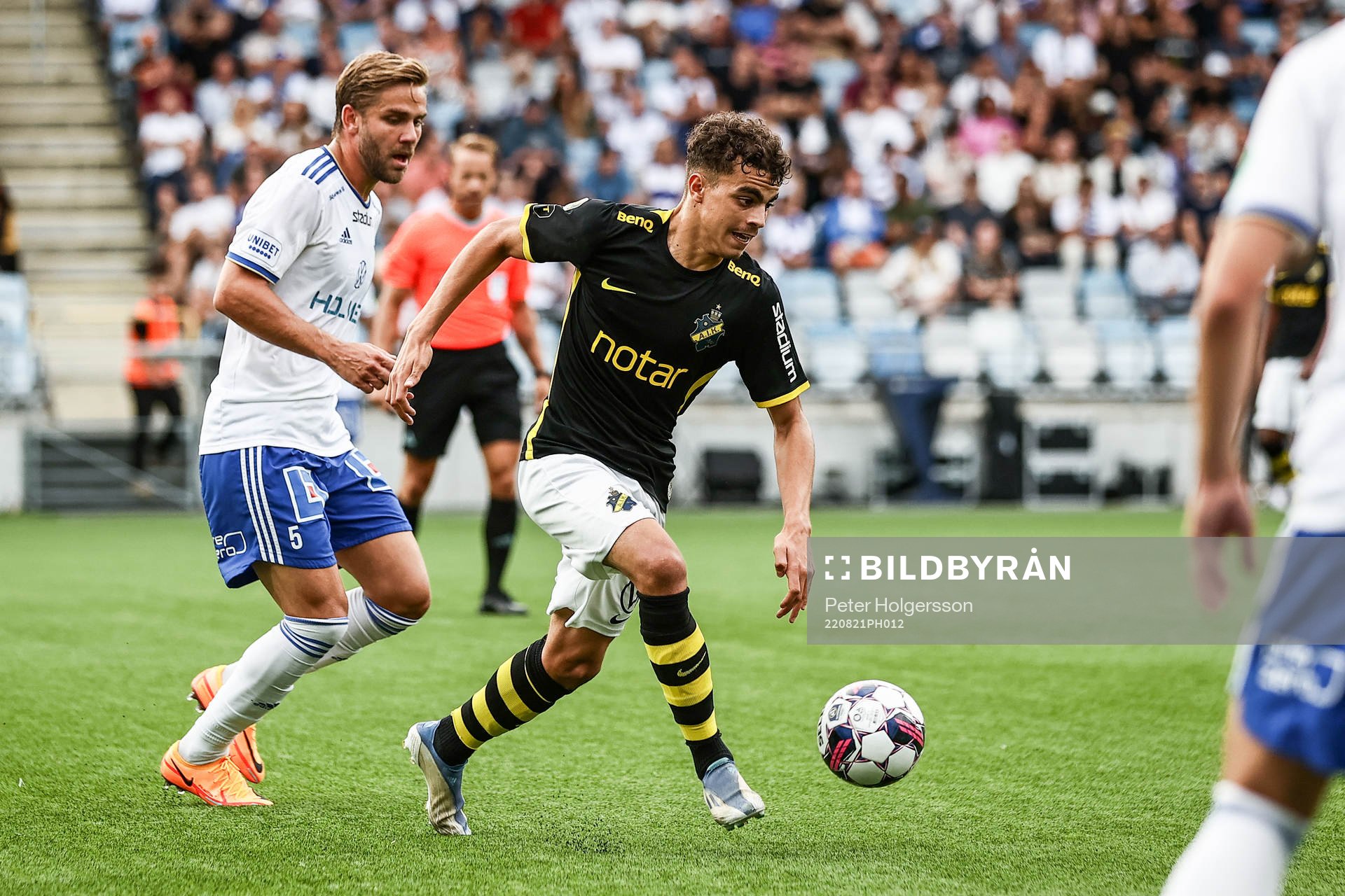 IFK Norrköpings Christoffer Nyman och AIKs Yasin Ayari