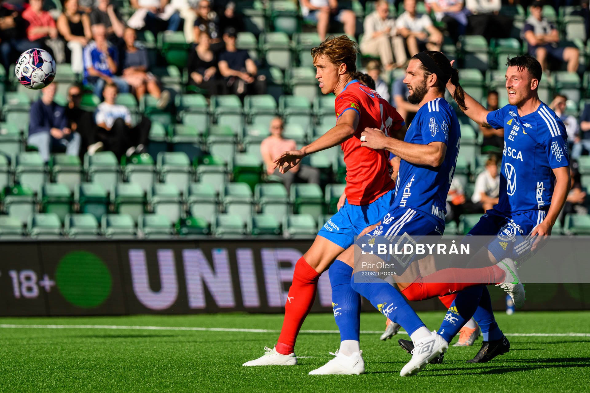 Helsingborgs Thomas Rogne och GIF Sundsvalls Forrest Lasso