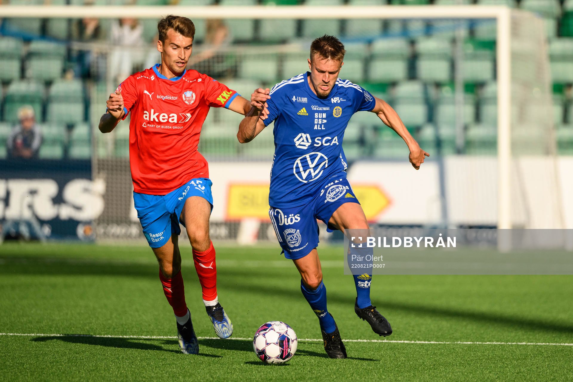 Helsingborgs Rasmus Wiedesheim-Paul och GIF Sundsvalls