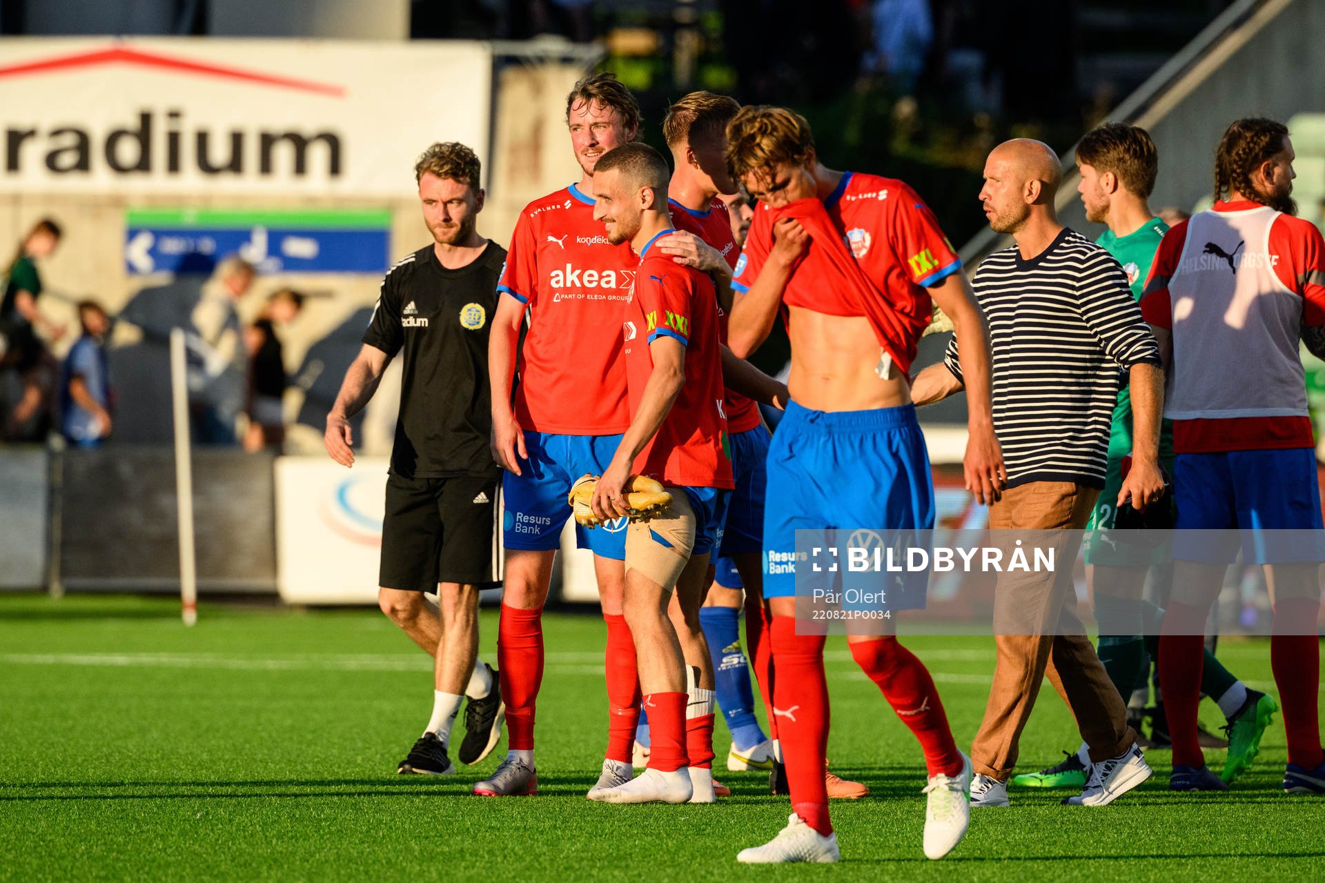 Helsingborgs Rasmus Jönsson jublar