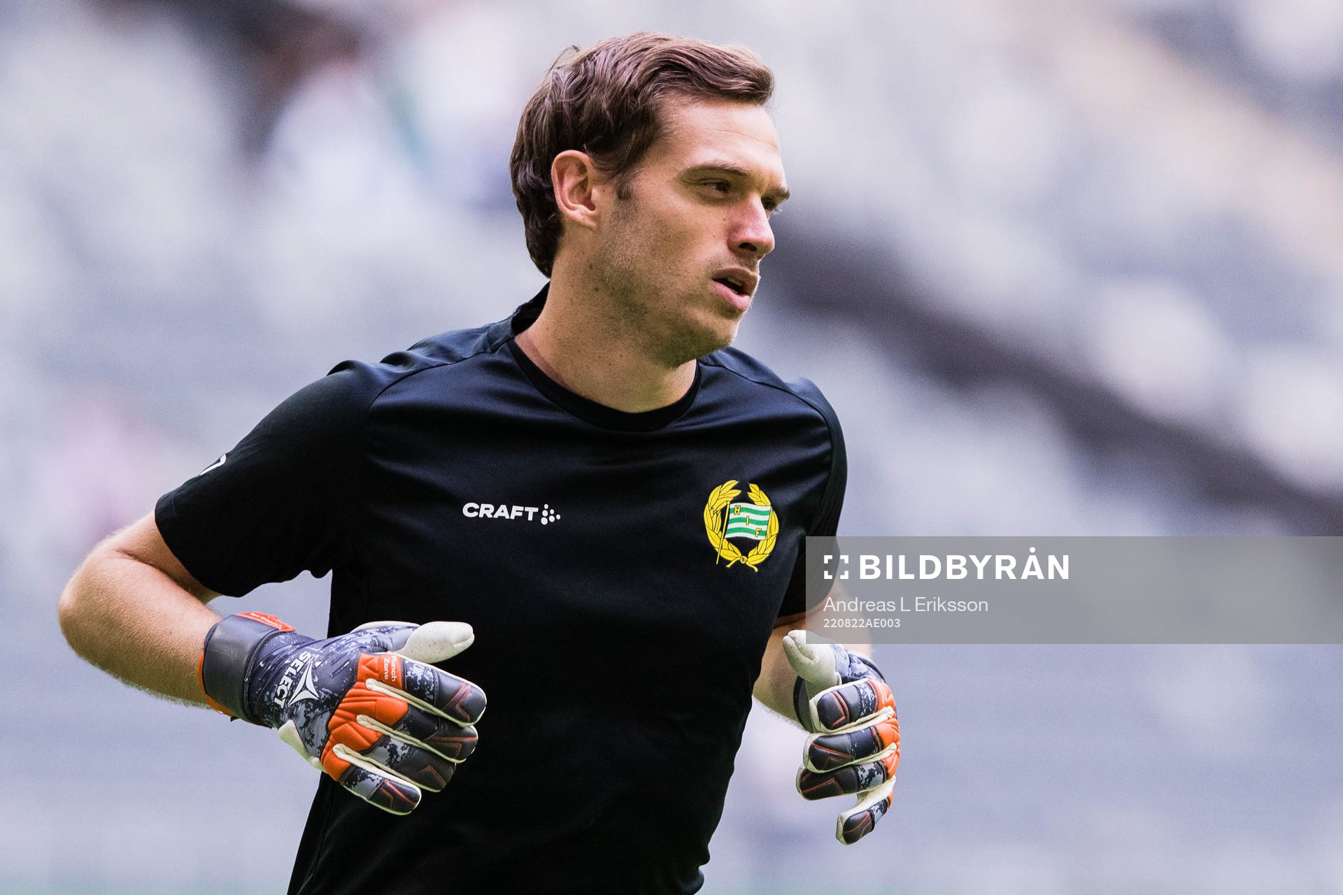 Hammarbys målvakt Davor Blazevic