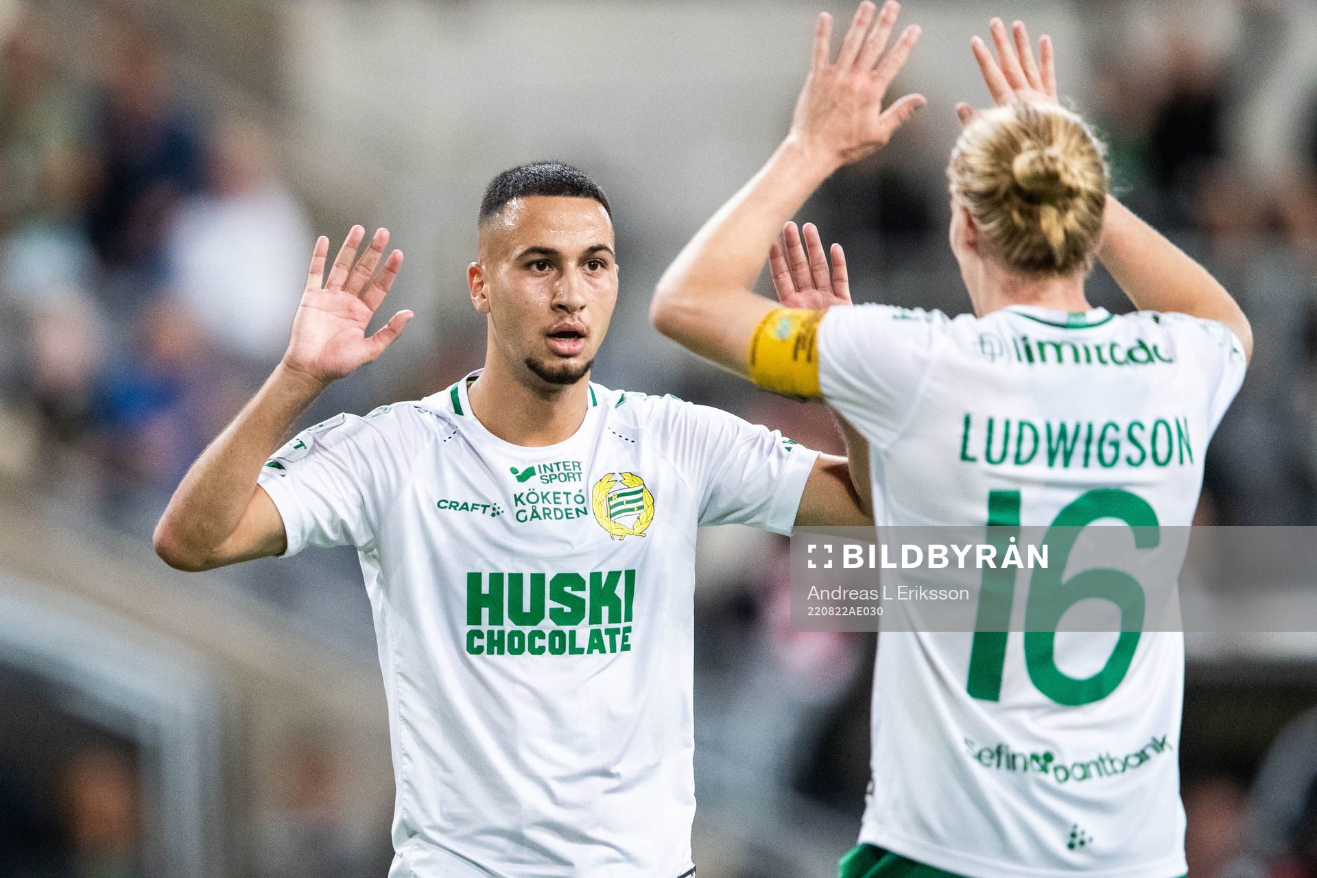 Hammarbys Abdelrahman Saidi jublar