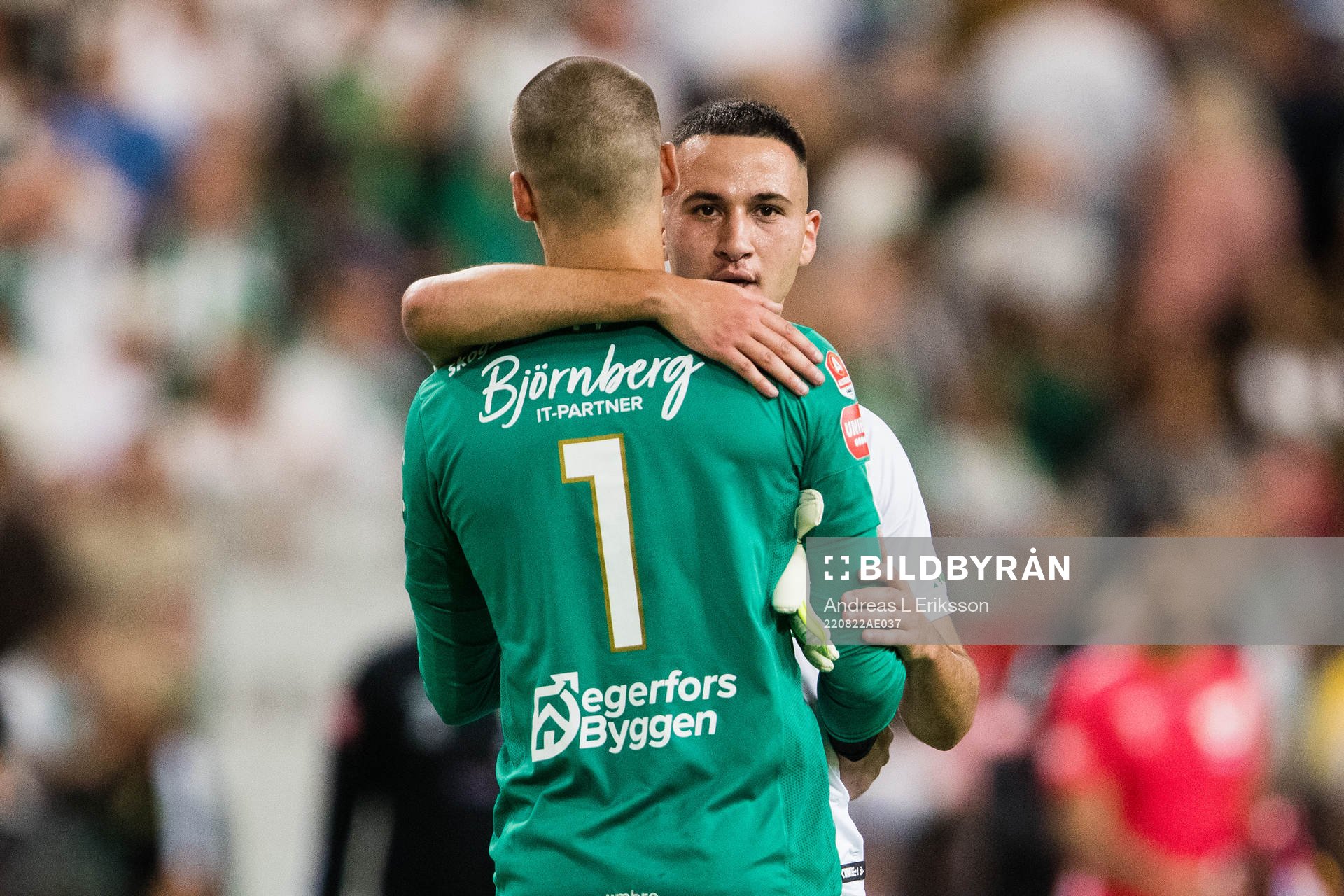 Hammarbys Abdelrahman Saidi kramar om Degerfors målvakt