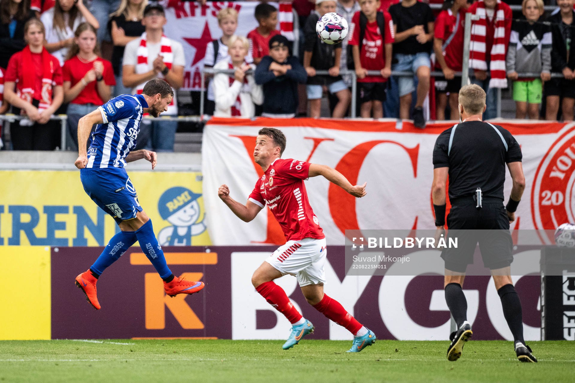 IFK Göteborgs Marcus Berg och Kalmars Simon Skrabb