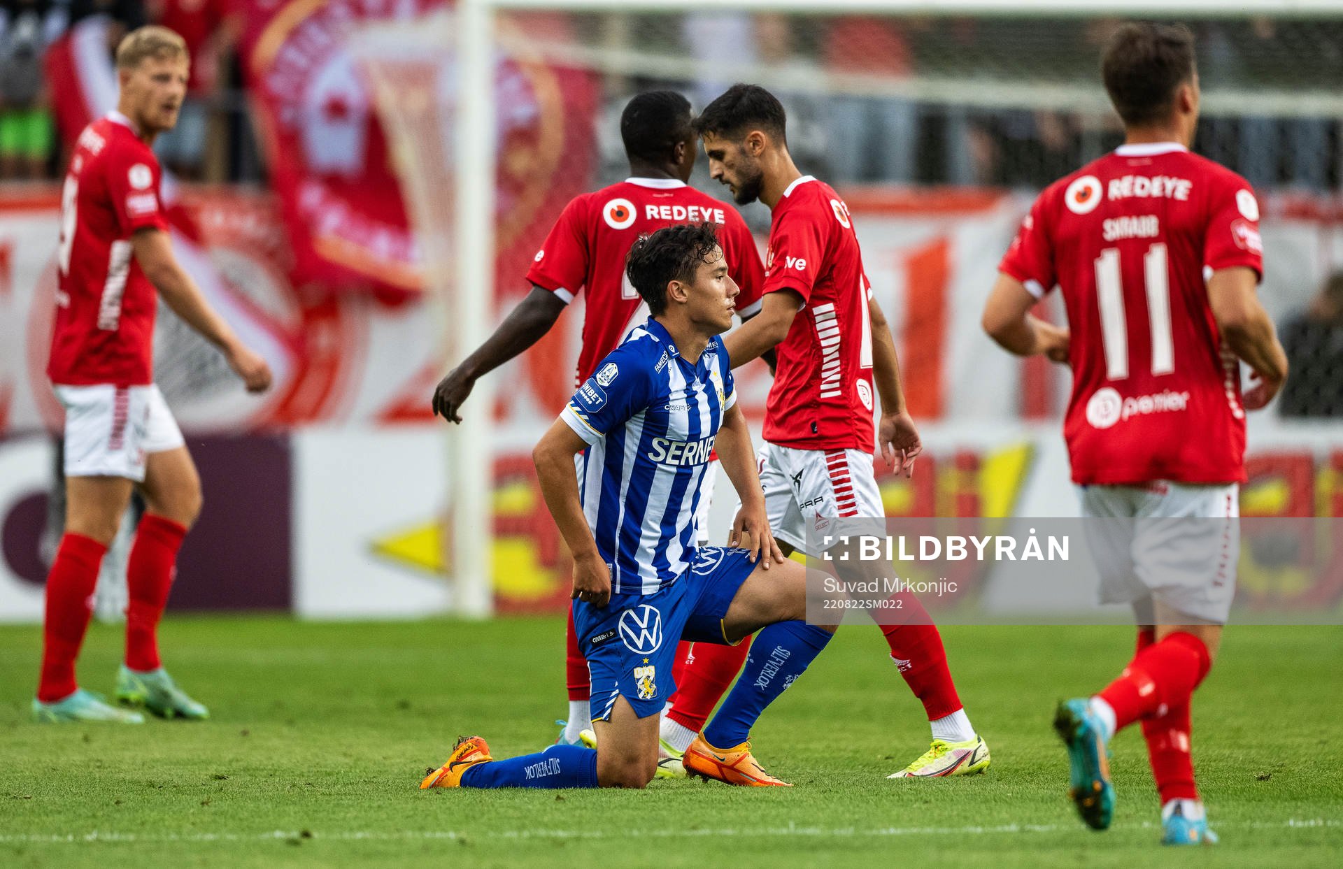 IFK Göteborgs Hussein Carneil deppar