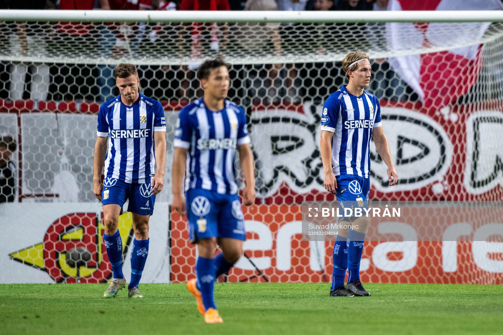 IFK Göteborgs Carl Johansson och Johan Bångsbo  deppar