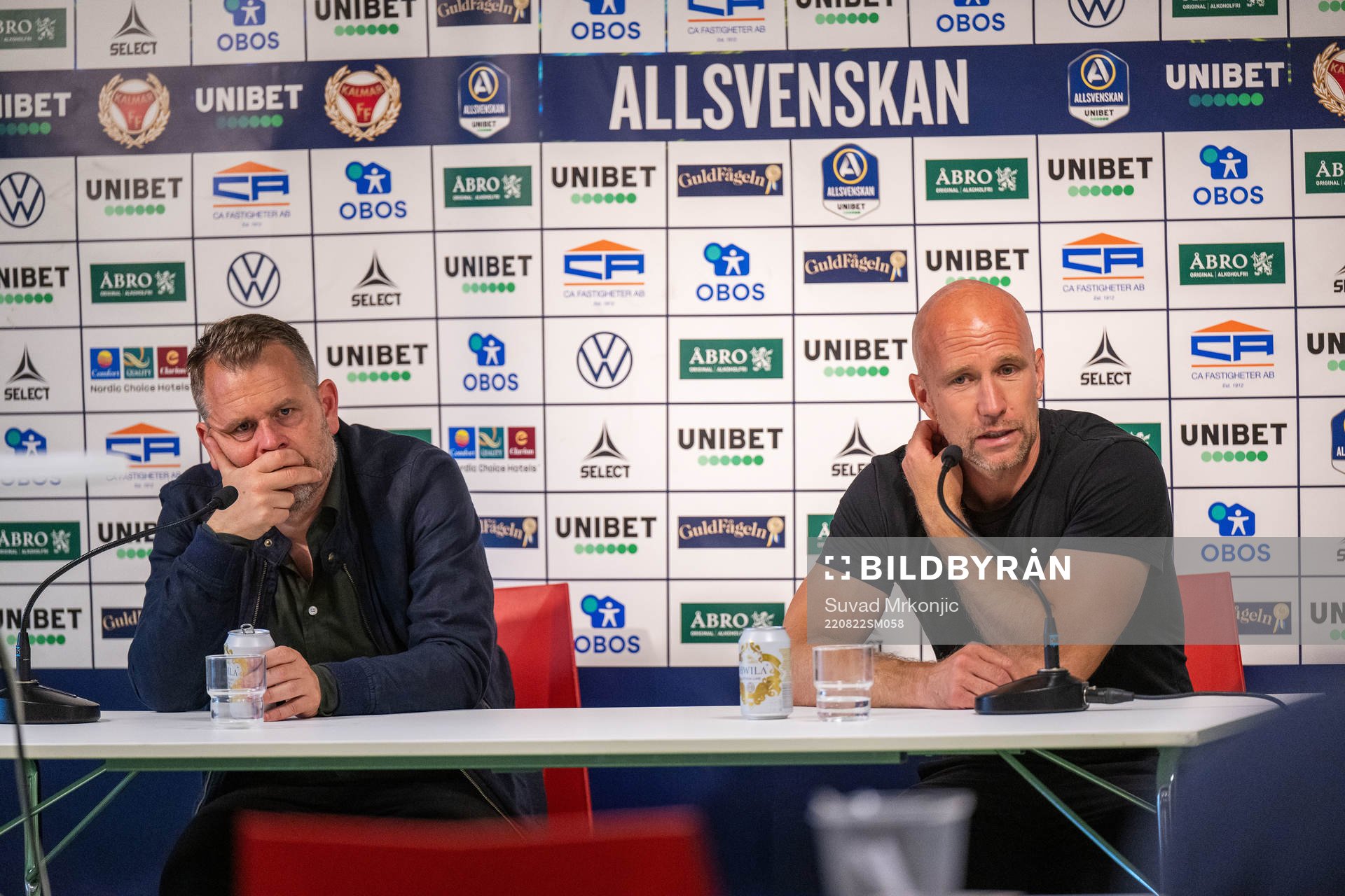 IFK Göteborgs tränare Mikael Stahre och Kalmars tränare