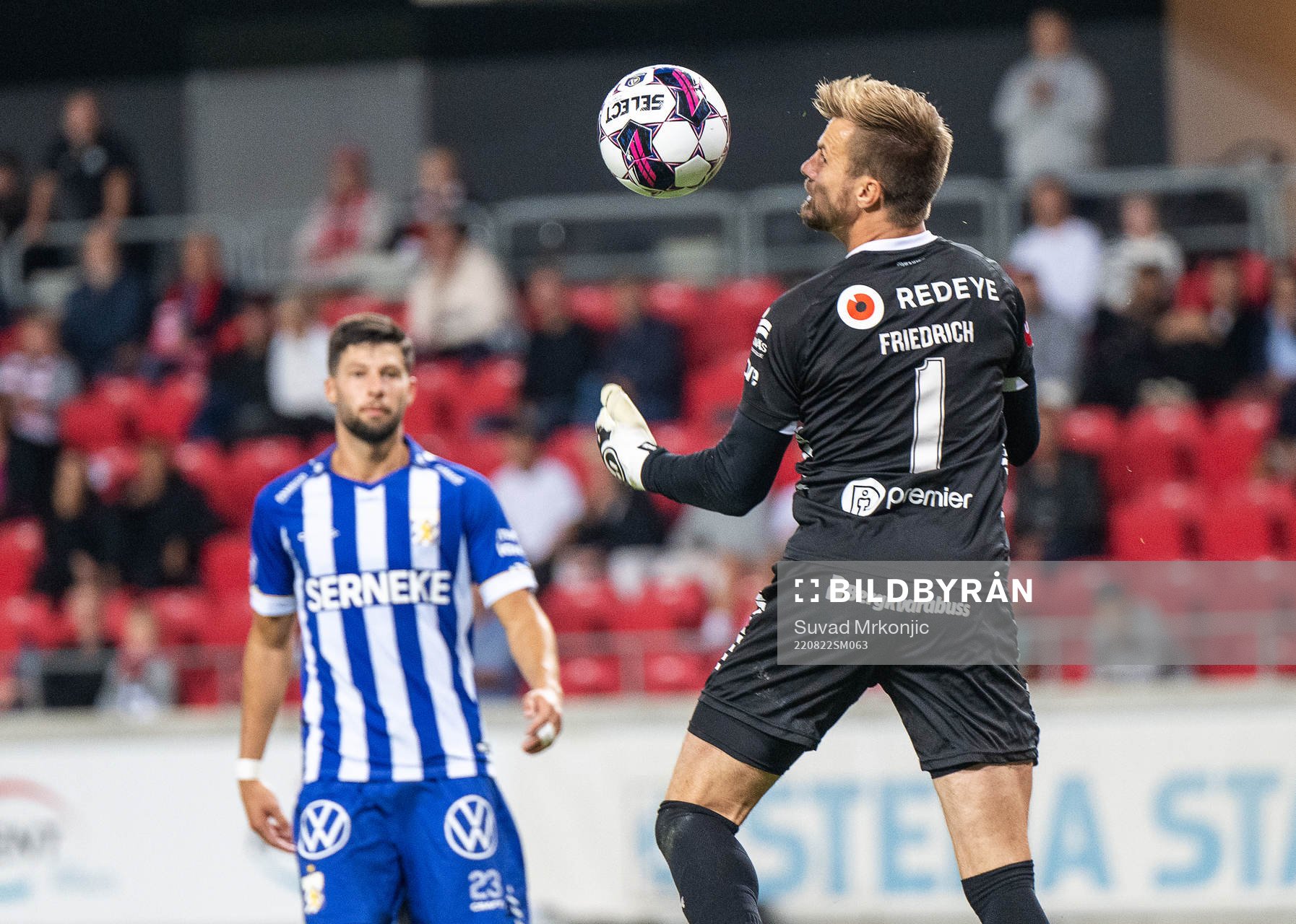 Kalmars målvakt Ricardo Friedrich