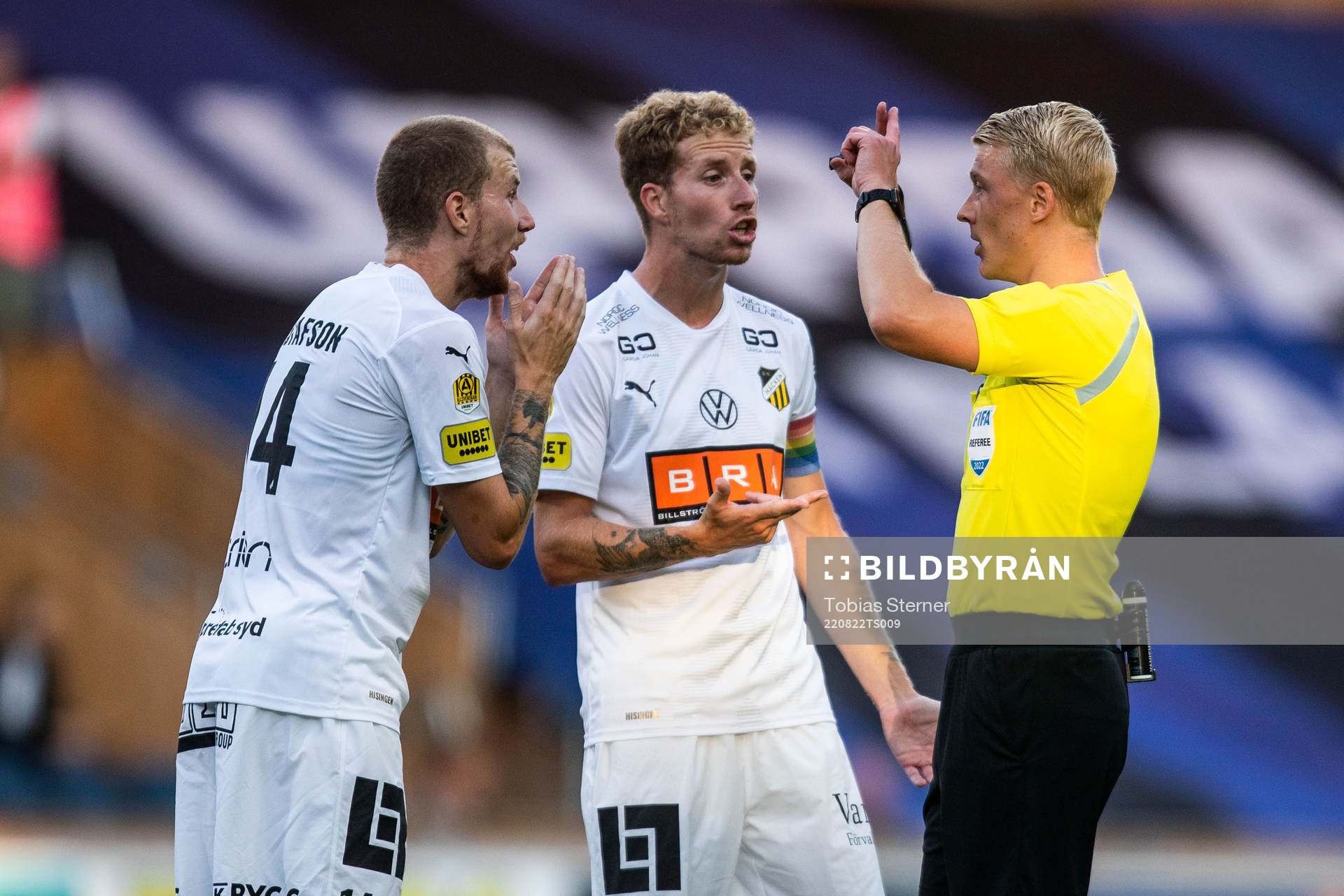 Häckens Simon Gustafson och Samuel Gustafson reagerar på
