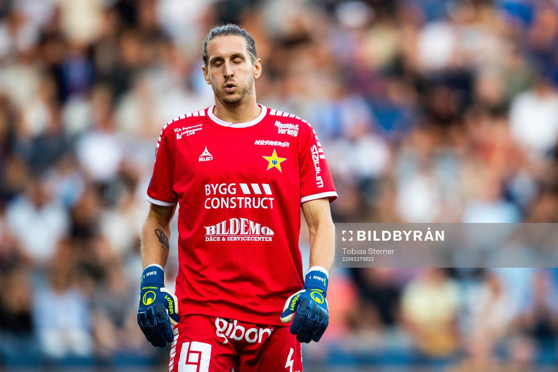 Sirius målvakt David Mitov Nilsson