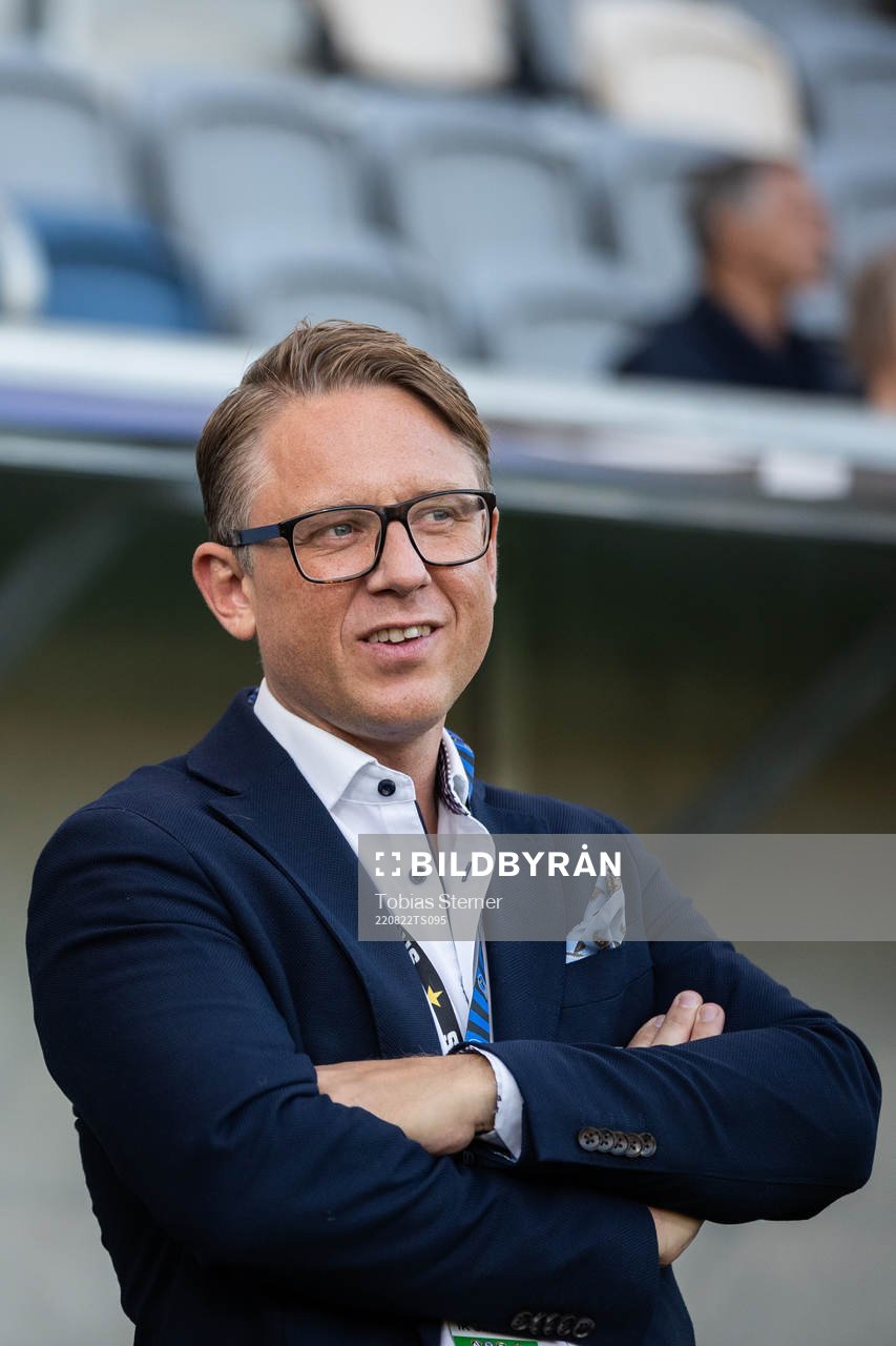 Sirius klubbdirektör Christer Abrahamsson