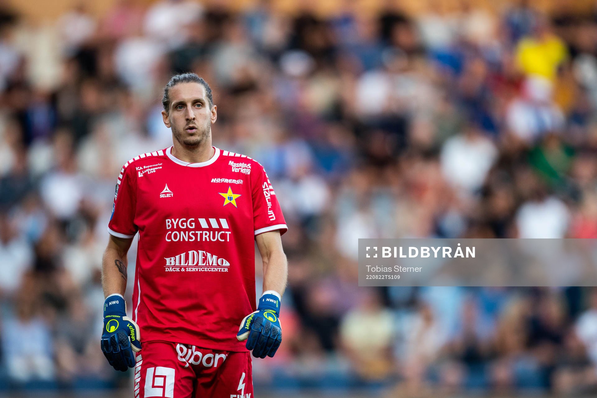 Sirius målvakt David Mitov Nilsson
