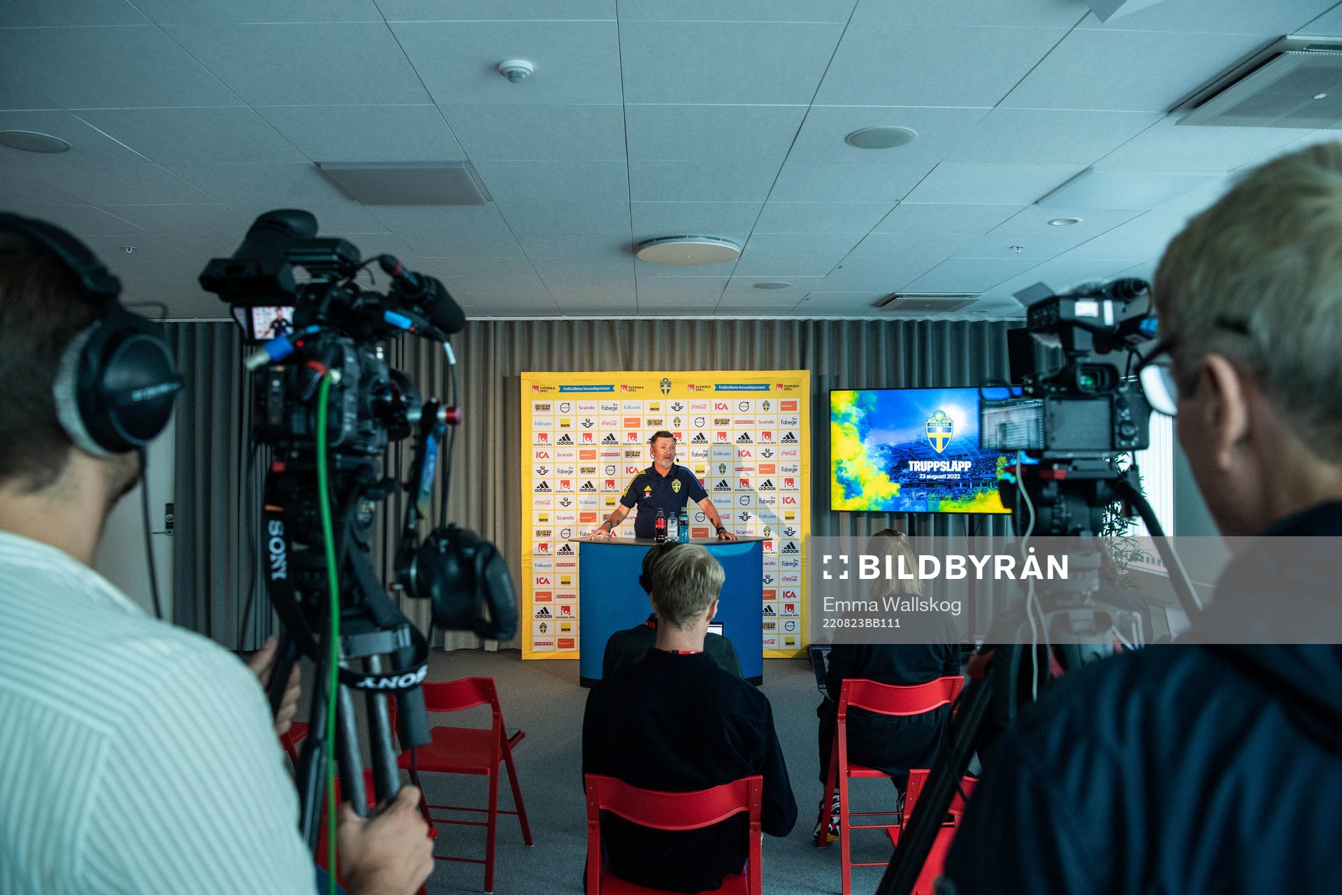 Peter Gerhardsson, head coach of the Swedish women's