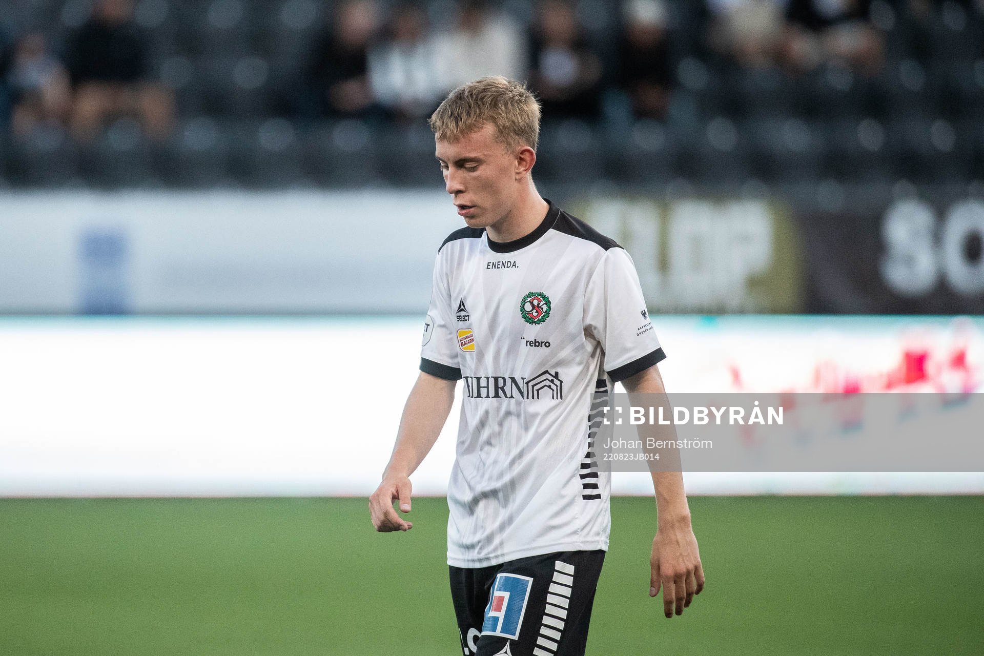 Örebros Valgeir Valgeirsson deppar