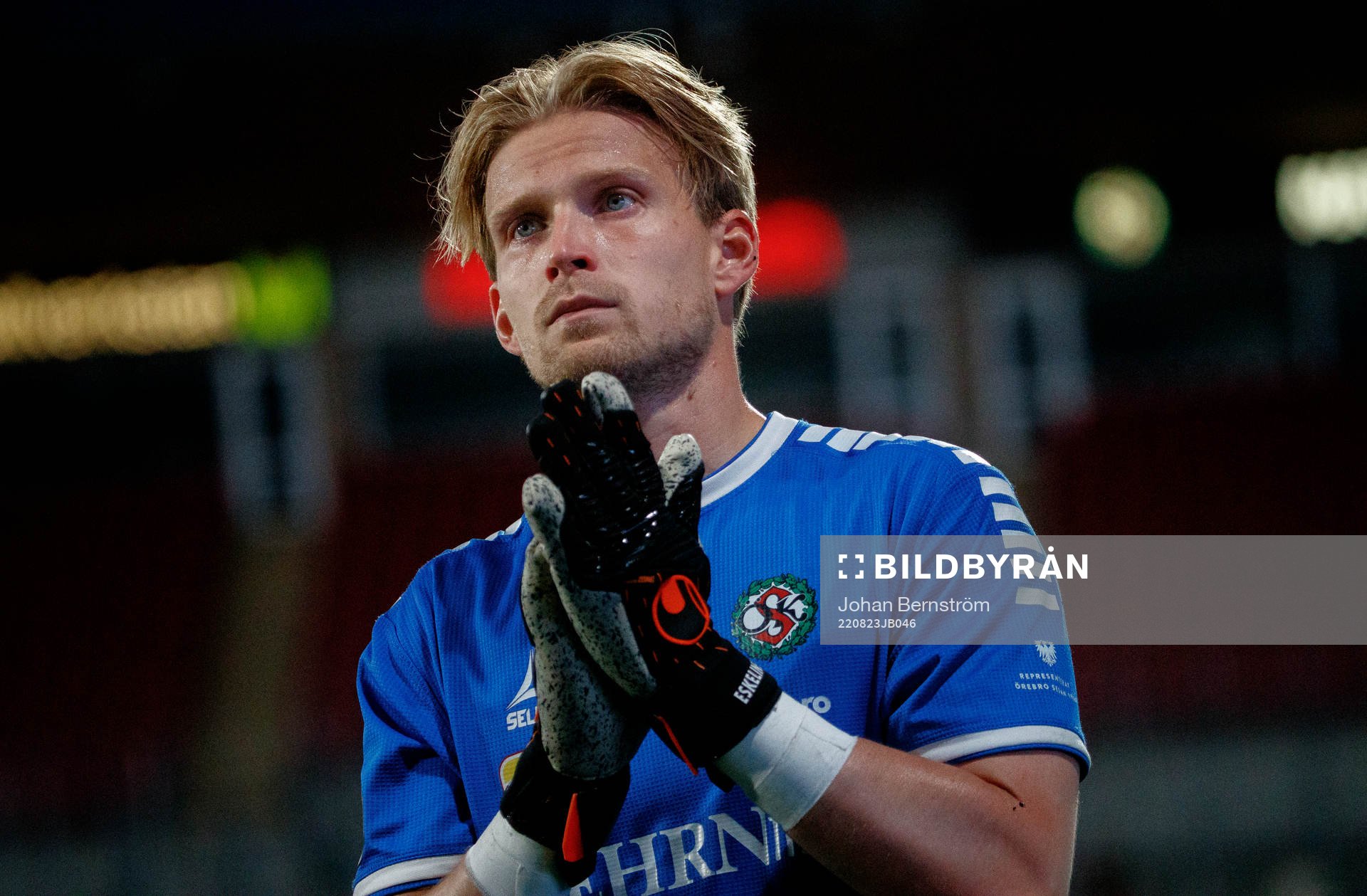 Örebros målvakt William Eskelinen