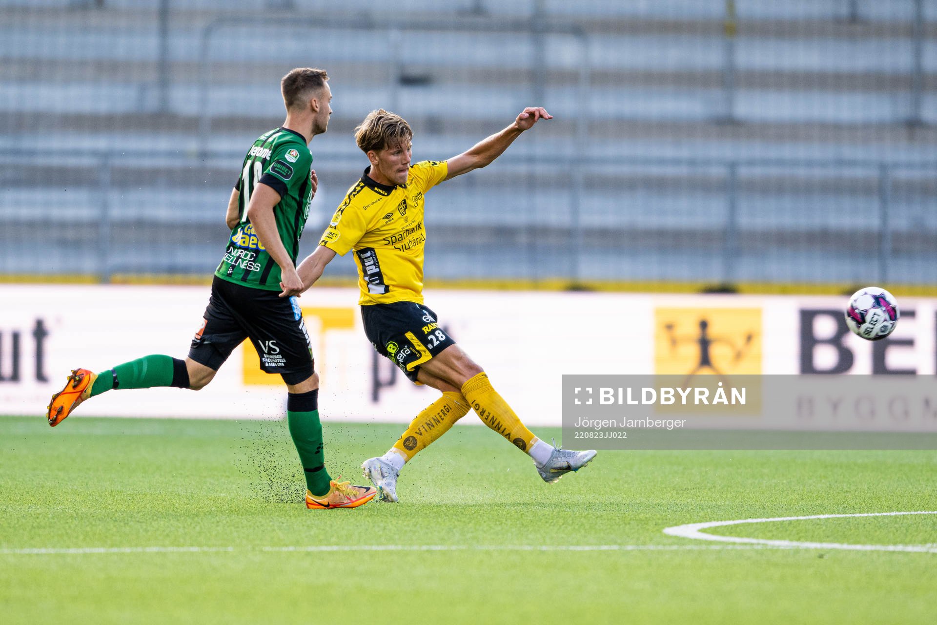 Varbergs Filip Bohman och Elfsborgs Noah Söderberg
