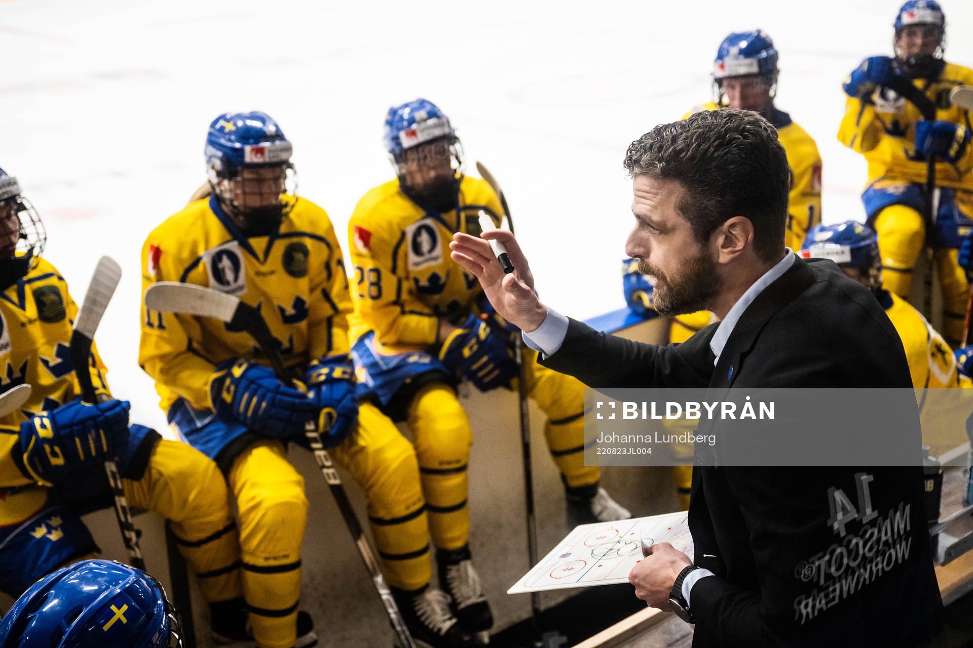 Ulf Lundberg, head coach of Sweden
